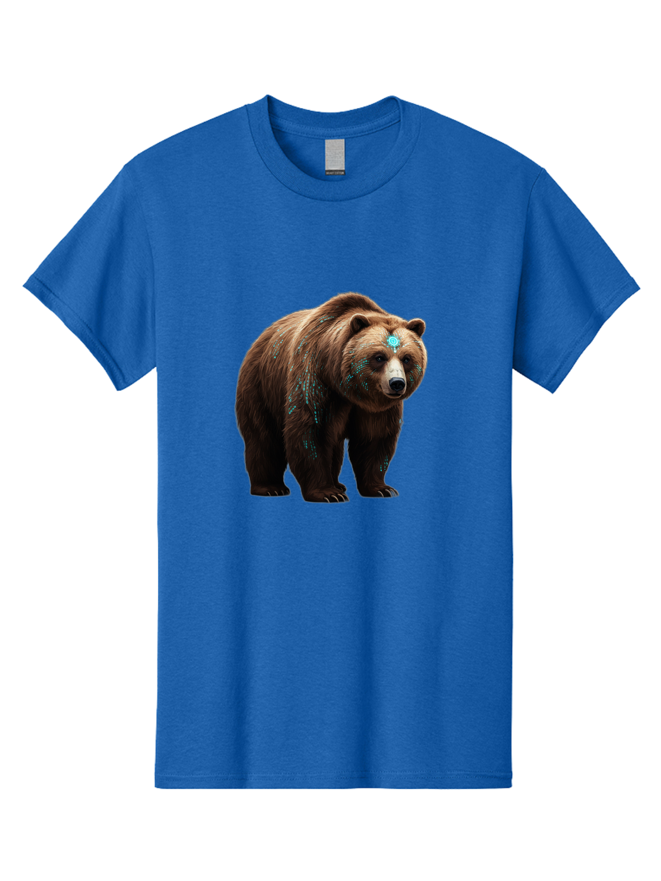 Brown-Bear-With-Blue-Markings Men'S Graphic Tee, 100% Cotton, Comfortable Casual Summer Wear, Machine Washable, Vintage Camera, Old Camera, Antique Camera, Black Camera, Classic Photography, Photography Equipment, Nostalgic Device, Bae927