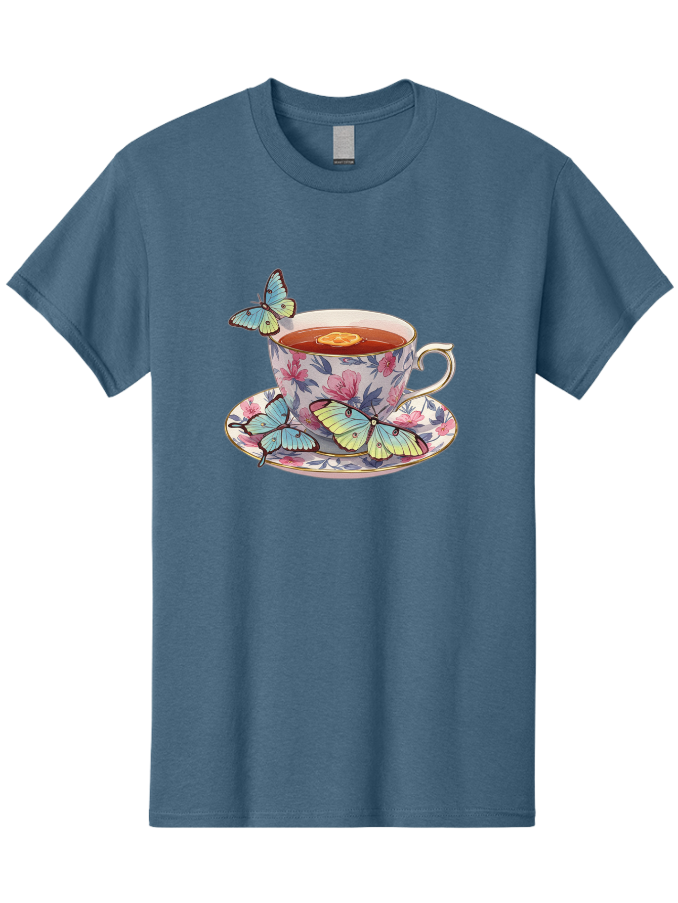 Butterfly-Tea Men'S Graphic Tee, 100% Cotton, Comfortable Casual Summer Wear, Machine Washable, Vintage Camera, Old Camera, Antique Camera, Black Camera, Classic Photography, Photography Equipment, Nostalgic Device, Film Camera, Camera Art Bae943