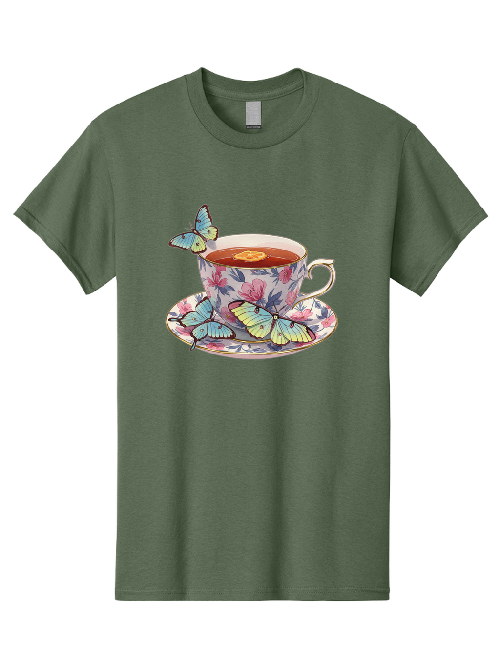 Butterfly-Tea Men'S Graphic Tee, 100% Cotton, Comfortable Casual Summer Wear, Machine Washable, Vintage Camera, Old Camera, Antique Camera, Black Camera, Classic Photography, Photography Equipment, Nostalgic Device, Film Camera, Camera Art Bae943