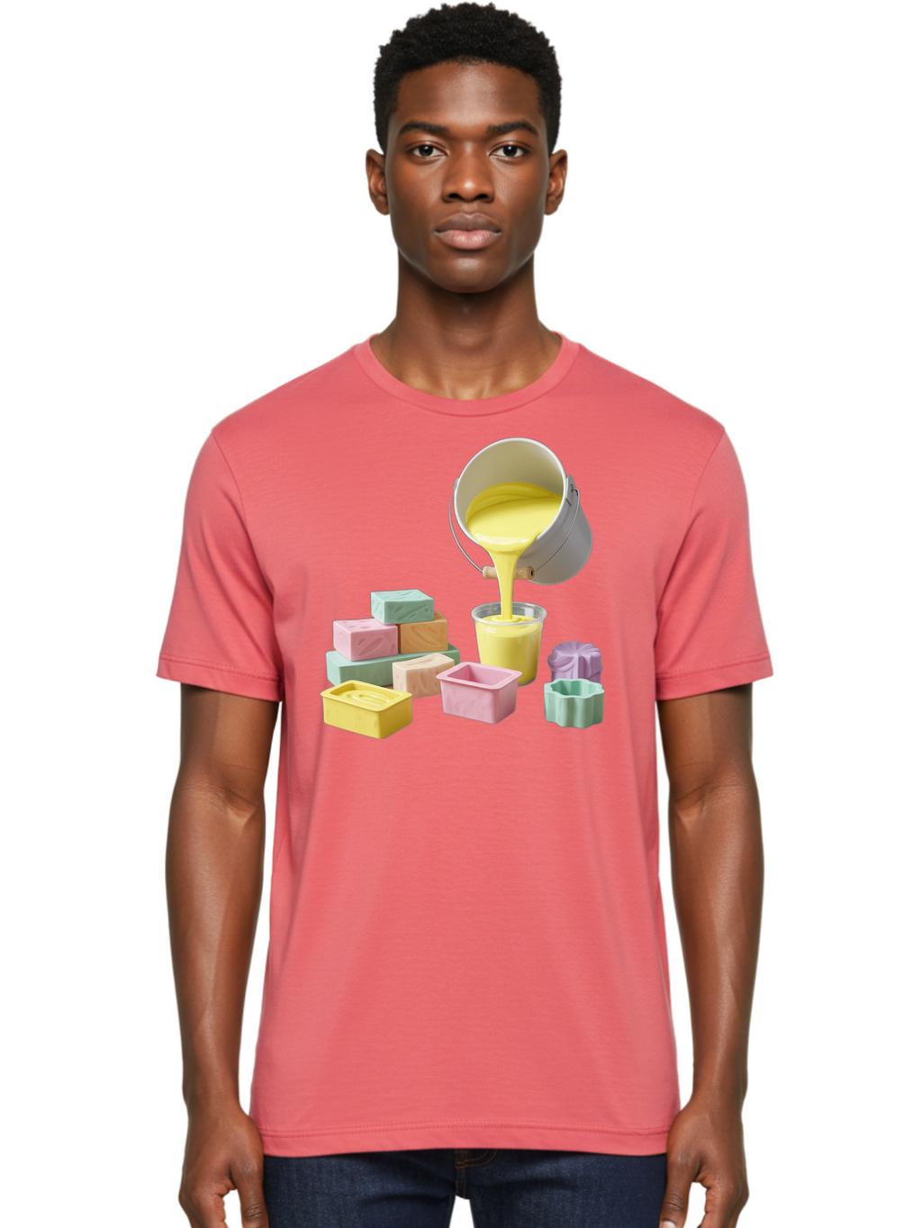 Candle-Pouring Men'S Graphic Tee, 100% Cotton, Comfortable Casual Summer Wear, Machine Washable, Vintage Camera, Old Camera, Antique Camera, Black Camera, Classic Photography, Photography Equipment, Nostalgic Device, Film Camera, Camera Art Bae945