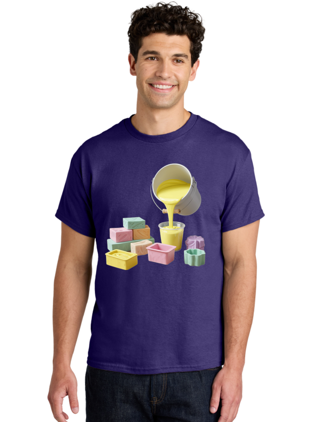 Candle-Pouring Men'S Graphic Tee, 100% Cotton, Comfortable Casual Summer Wear, Machine Washable, Vintage Camera, Old Camera, Antique Camera, Black Camera, Classic Photography, Photography Equipment, Nostalgic Device, Film Camera, Camera Art Bae945