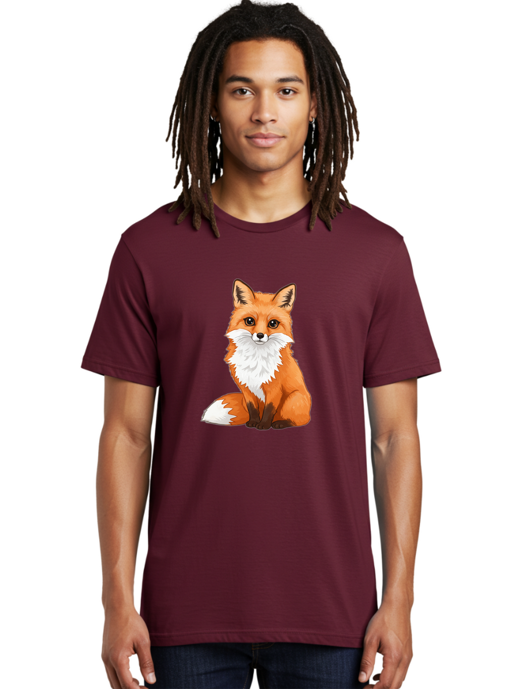 Cartoon-Fox-4 Men'S Graphic Tee, 100% Cotton, Comfortable Casual Summer Wear, Machine Washable, Vintage Camera, Old Camera, Antique Camera, Black Camera, Classic Photography, Photography Equipment, Nostalgic Device, Film Camera, Camera Art Bae953