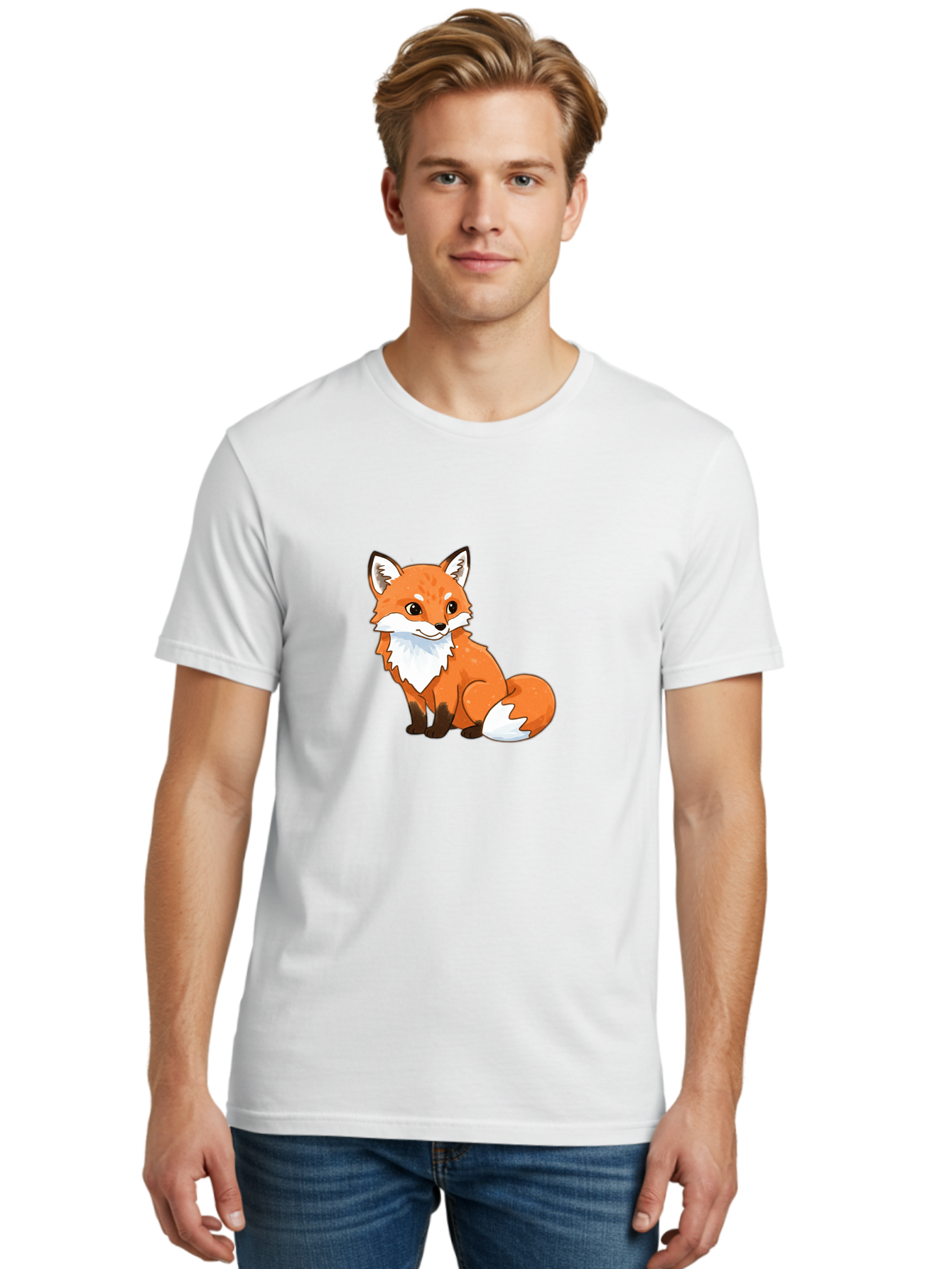 Cartoon-Fox Men'S Graphic Tee, 100% Cotton, Comfortable Casual Summer Wear, Machine Washable, Vintage Camera, Old Camera, Antique Camera, Black Camera, Classic Photography, Photography Equipment, Nostalgic Device, Film Camera, Camera Art Bae954