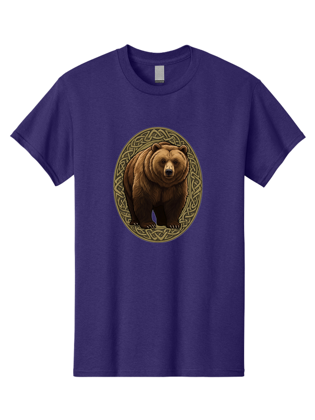 Celtic-Bear-Emblem Men'S Graphic Tee, 100% Cotton, Comfortable Casual Summer Wear, Machine Washable, Vintage Camera, Old Camera, Antique Camera, Black Camera, Classic Photography, Photography Equipment, Nostalgic Device, Film Camera, Bae956