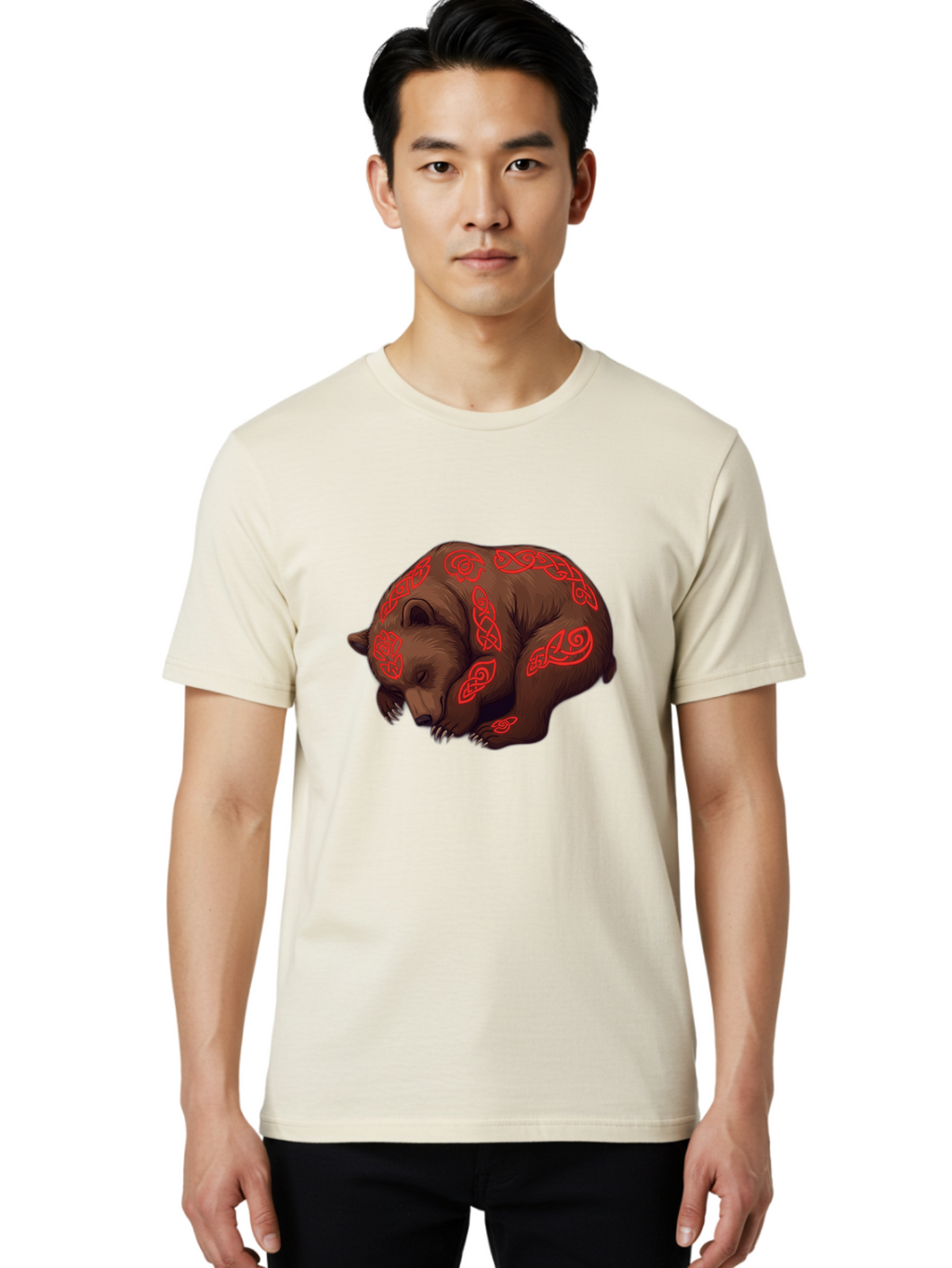 Celtic-Bear Men'S Graphic Tee, 100% Cotton, Comfortable Casual Summer Wear, Machine Washable, Vintage Camera, Old Camera, Antique Camera, Black Camera, Classic Photography, Photography Equipment, Nostalgic Device, Film Camera, Camera Art Bae957