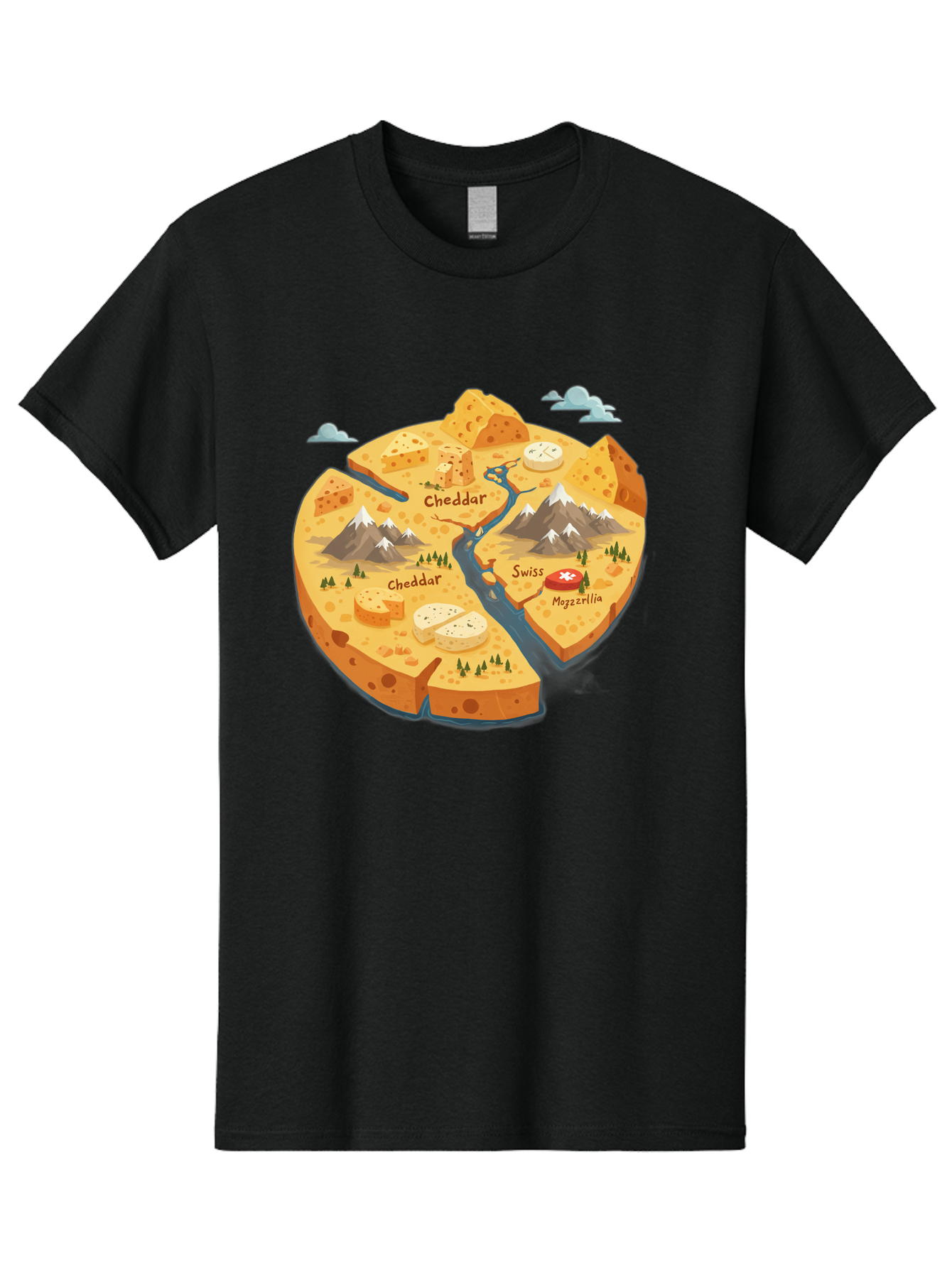 Cheese-Map Men'S Graphic Tee, 100% Cotton, Comfortable Casual Summer Wear, Machine Washable, Vintage Camera, Old Camera, Antique Camera, Black Camera, Classic Photography, Photography Equipment, Nostalgic Device, Film Camera, Camera Art Bae959