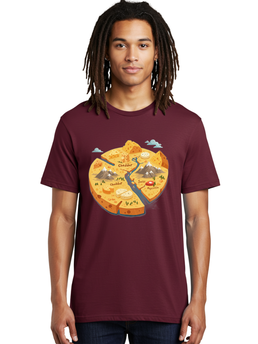 Cheese-Map Men'S Graphic Tee, 100% Cotton, Comfortable Casual Summer Wear, Machine Washable, Vintage Camera, Old Camera, Antique Camera, Black Camera, Classic Photography, Photography Equipment, Nostalgic Device, Film Camera, Camera Art Bae959
