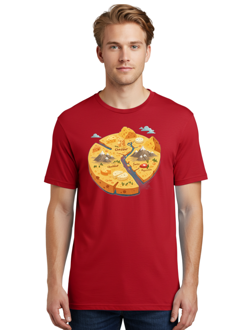 Cheese-Map Men'S Graphic Tee, 100% Cotton, Comfortable Casual Summer Wear, Machine Washable, Vintage Camera, Old Camera, Antique Camera, Black Camera, Classic Photography, Photography Equipment, Nostalgic Device, Film Camera, Camera Art Bae959