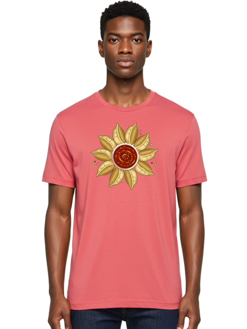 Chili-Sauce-Flower Men'S Graphic Tee, 100% Cotton, Comfortable Casual Summer Wear, Machine Washable, Vintage Camera, Old Camera, Antique Camera, Black Camera, Classic Photography, Photography Equipment, Nostalgic Device, Film Camera, Bae962