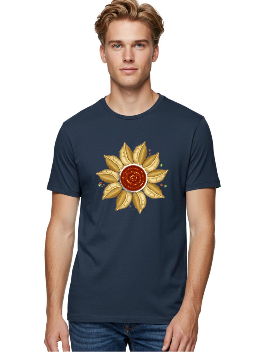 Chili-Sauce-Flower Men'S Graphic Tee, 100% Cotton, Comfortable Casual Summer Wear, Machine Washable, Vintage Camera, Old Camera, Antique Camera, Black Camera, Classic Photography, Photography Equipment, Nostalgic Device, Film Camera, Bae962