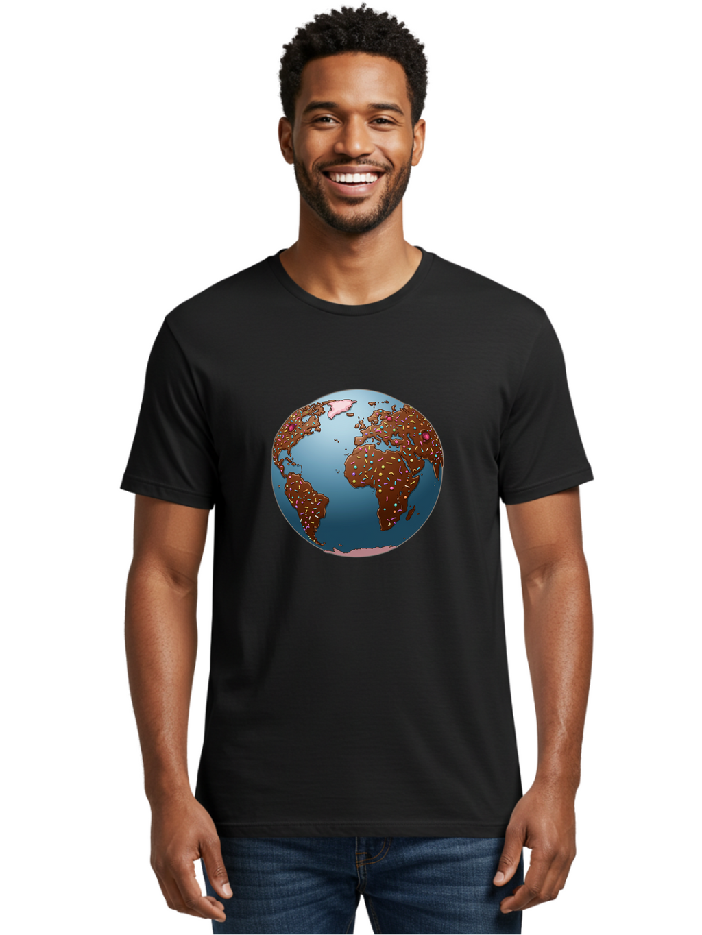 Chocolate-Globe Men'S Graphic Tee, 100% Cotton, Comfortable Casual Summer Wear, Machine Washable, Vintage Camera, Old Camera, Antique Camera, Black Camera, Classic Photography, Photography Equipment, Nostalgic Device, Film Camera, Camera Art Bae964