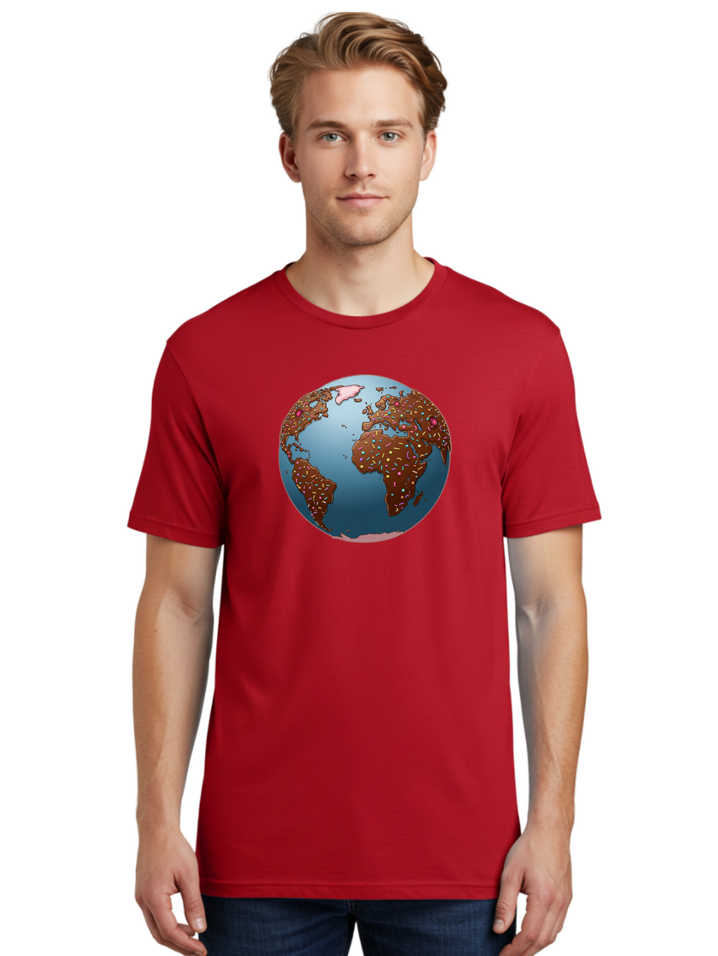 Chocolate-Globe Men'S Graphic Tee, 100% Cotton, Comfortable Casual Summer Wear, Machine Washable, Vintage Camera, Old Camera, Antique Camera, Black Camera, Classic Photography, Photography Equipment, Nostalgic Device, Film Camera, Camera Art Bae964