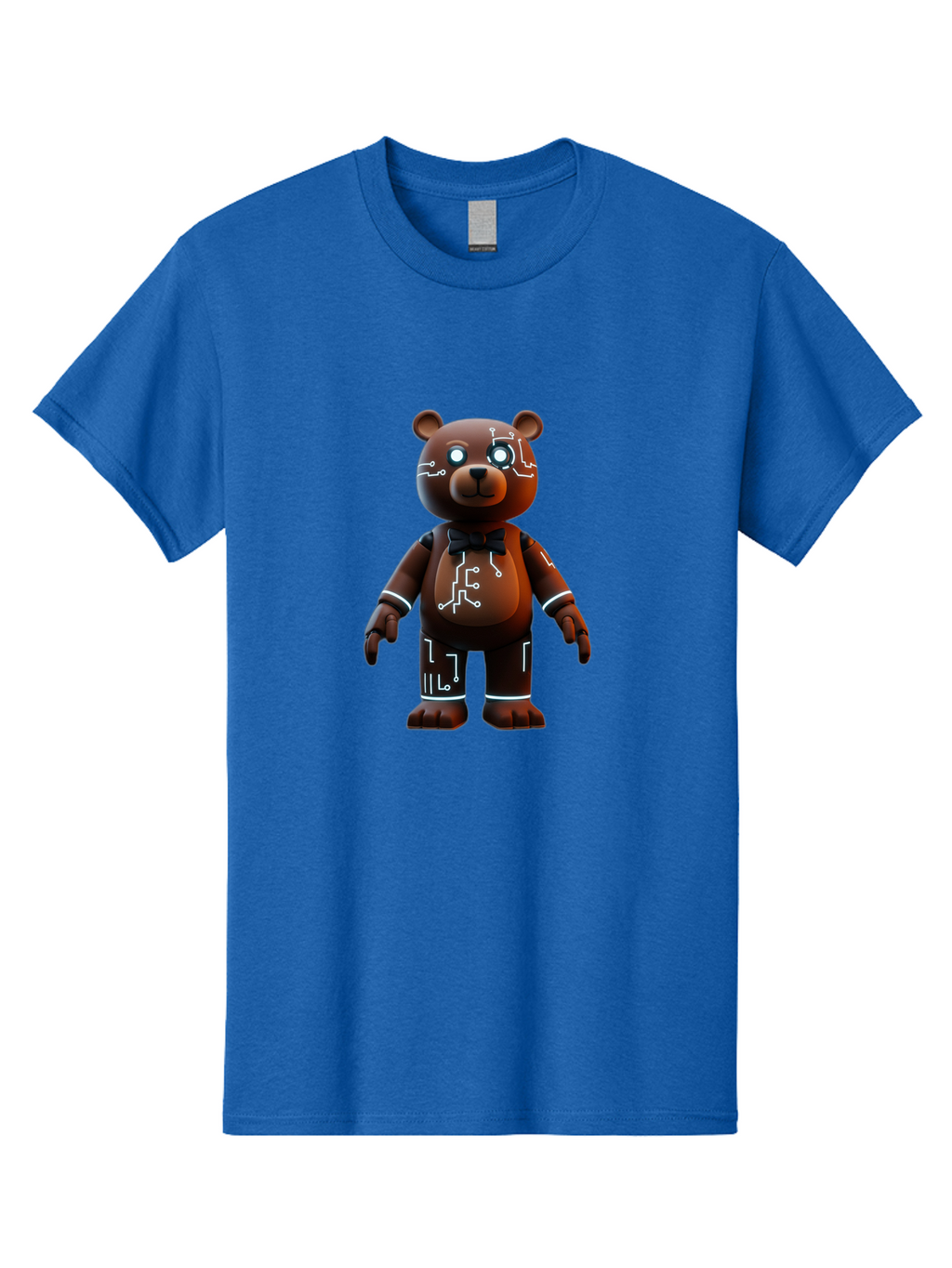 Circuit-Bear-2 Men'S Graphic Tee, 100% Cotton, Comfortable Casual Summer Wear, Machine Washable, Vintage Camera, Old Camera, Antique Camera, Black Camera, Classic Photography, Photography Equipment, Nostalgic Device, Film Camera, Camera Art Bae966