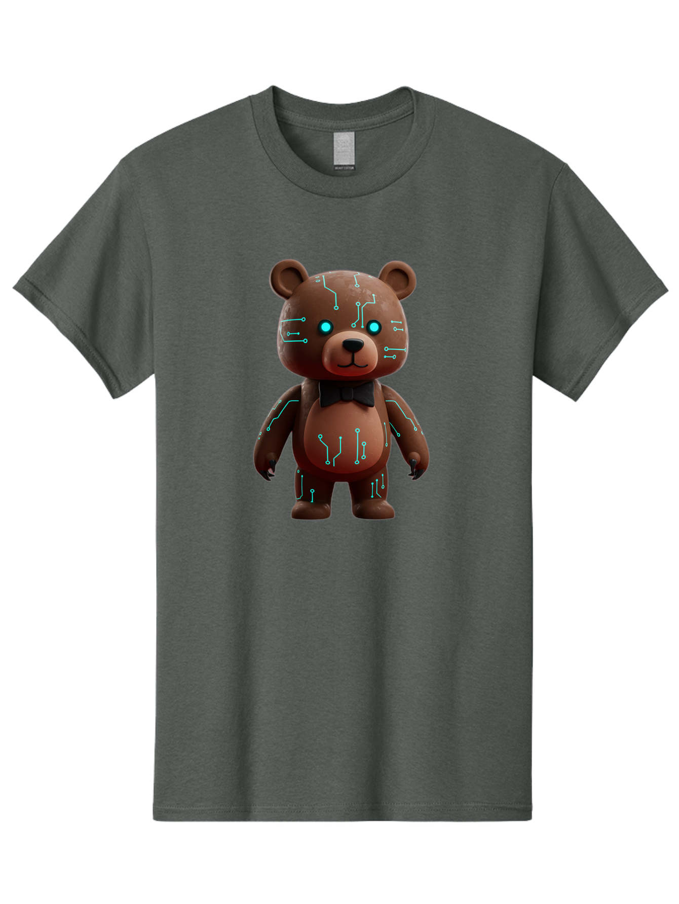 Circuit-Bear Men'S Graphic Tee, 100% Cotton, Comfortable Casual Summer Wear, Machine Washable, Vintage Camera, Old Camera, Antique Camera, Black Camera, Classic Photography, Photography Equipment, Nostalgic Device, Film Camera, Camera Art Bae967