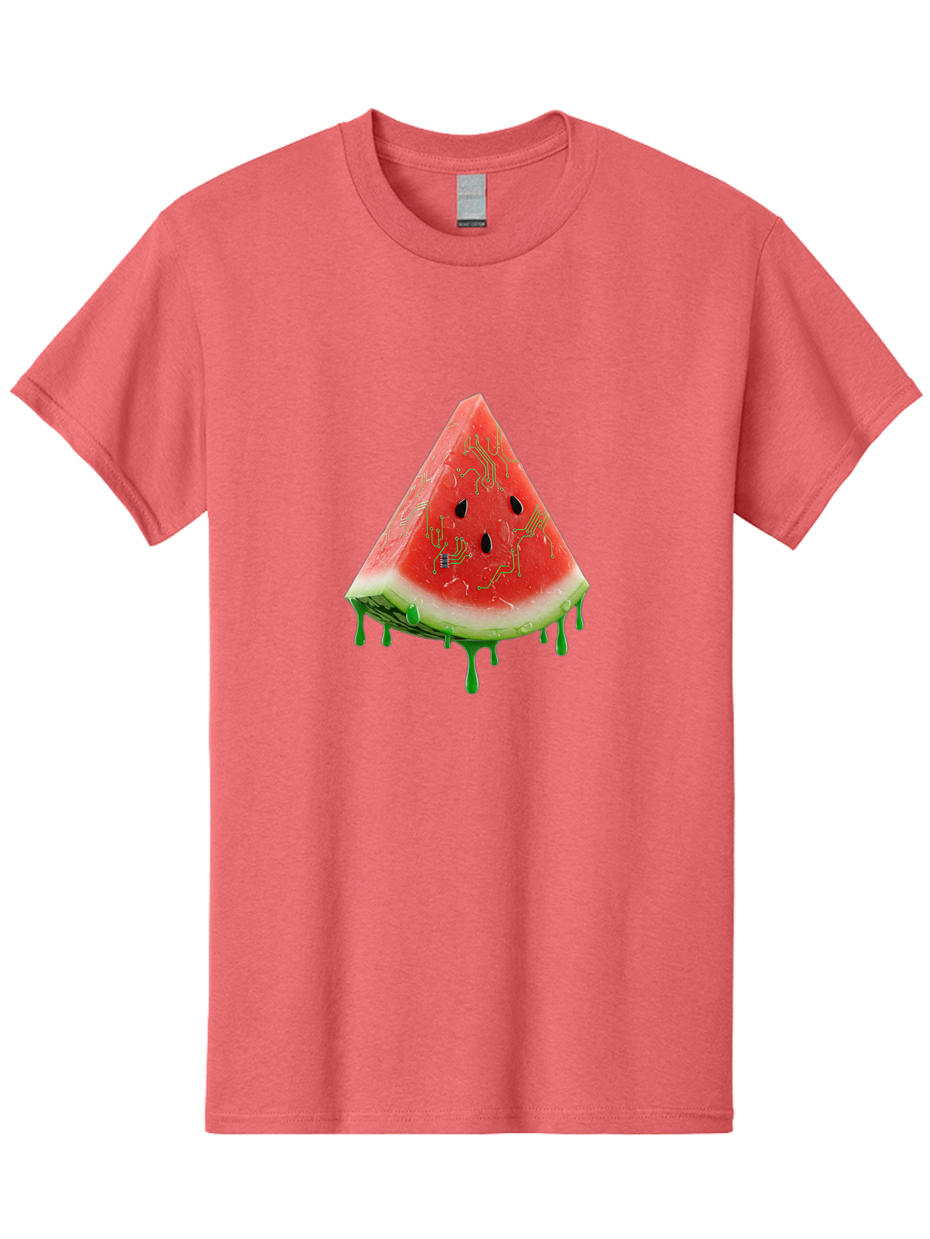Circuit-Watermelon-Slice Men'S Graphic Tee, 100% Cotton, Comfortable Casual Summer Wear, Machine Washable, Vintage Camera, Old Camera, Antique Camera, Black Camera, Classic Photography, Photography Equipment, Nostalgic Device, Film Camera, Bae968