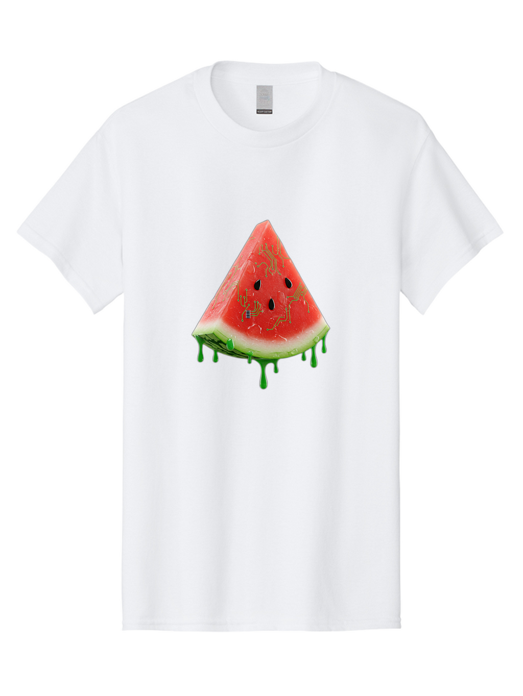 Circuit-Watermelon-Slice Men'S Graphic Tee, 100% Cotton, Comfortable Casual Summer Wear, Machine Washable, Vintage Camera, Old Camera, Antique Camera, Black Camera, Classic Photography, Photography Equipment, Nostalgic Device, Film Camera, Bae968