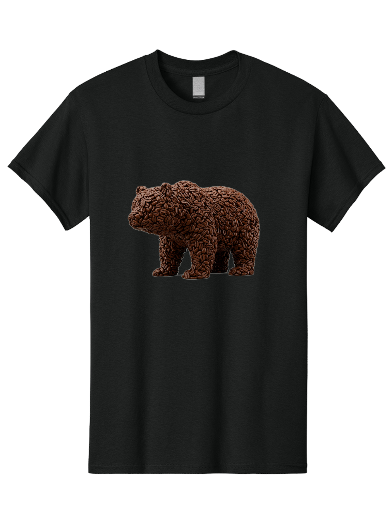 Coffee-Bean-Bear Men'S Graphic Tee, 100% Cotton, Comfortable Casual Summer Wear, Machine Washable, Vintage Camera, Old Camera, Antique Camera, Black Camera, Classic Photography, Photography Equipment, Nostalgic Device, Film Camera, Camera Art Bae974