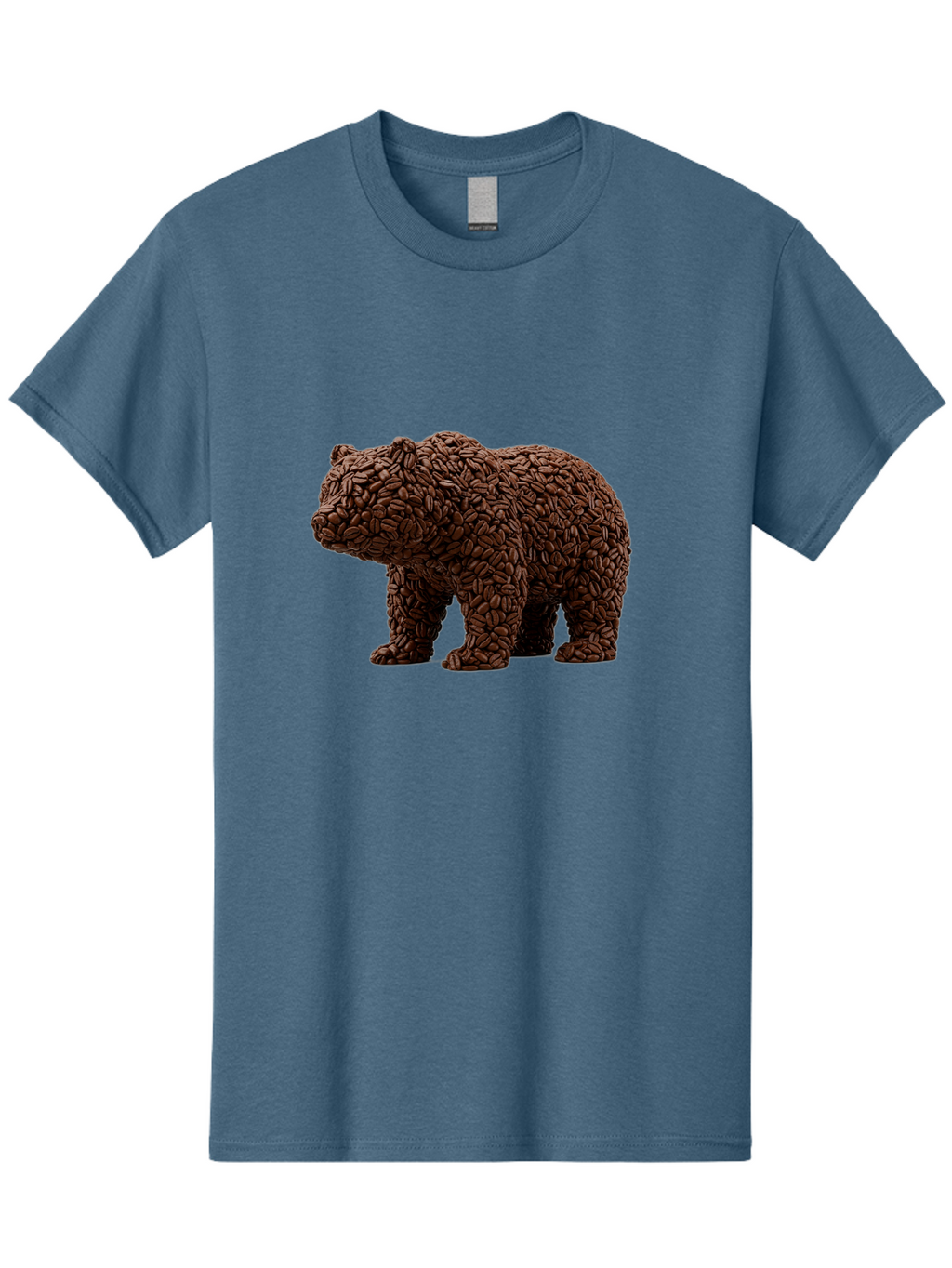 Coffee-Bean-Bear Men'S Graphic Tee, 100% Cotton, Comfortable Casual Summer Wear, Machine Washable, Vintage Camera, Old Camera, Antique Camera, Black Camera, Classic Photography, Photography Equipment, Nostalgic Device, Film Camera, Camera Art Bae974
