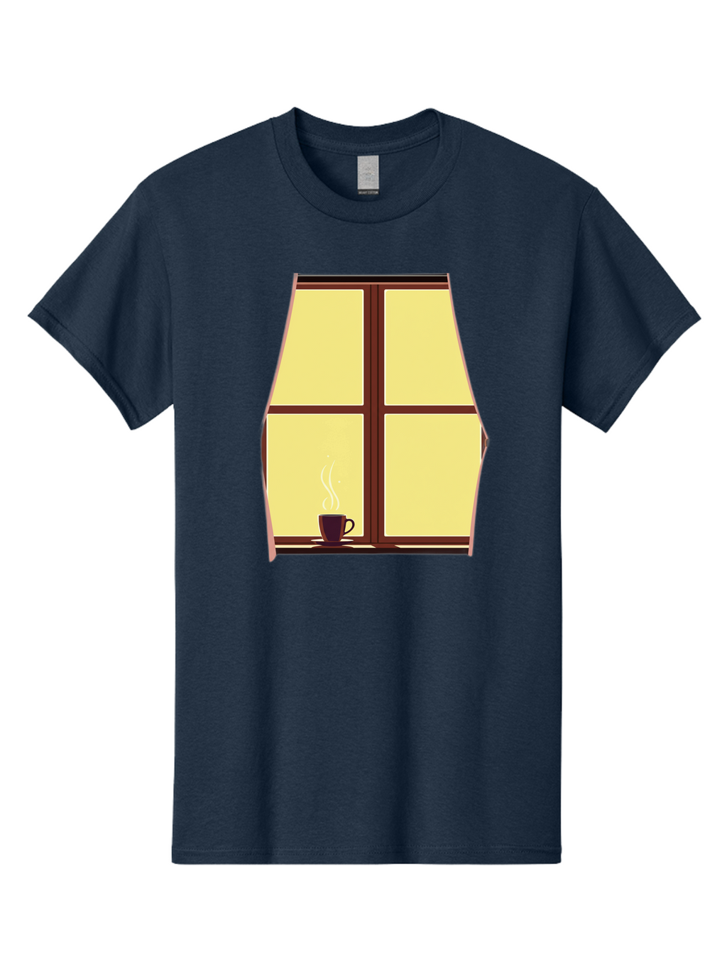 Coffee-By-Window Men'S Graphic Tee, 100% Cotton, Comfortable Casual Summer Wear, Machine Washable, Vintage Camera, Old Camera, Antique Camera, Black Camera, Classic Photography, Photography Equipment, Nostalgic Device, Film Camera, Camera Art Bae975