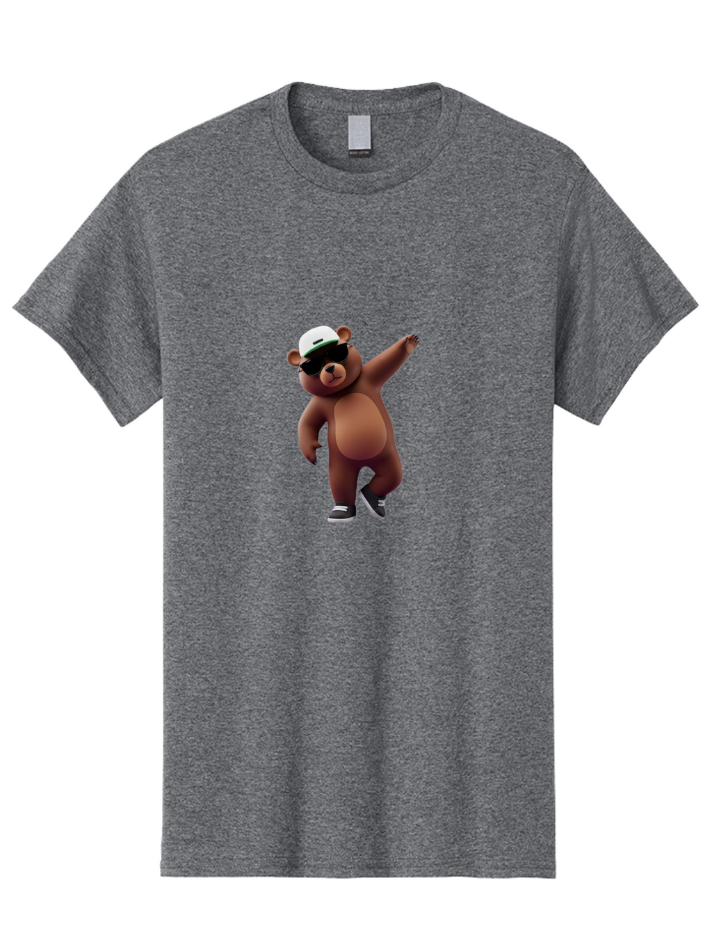 Cool-Bear-1 Men'S Graphic Tee, 100% Cotton, Comfortable Casual Summer Wear, Machine Washable, Vintage Camera, Old Camera, Antique Camera, Black Camera, Classic Photography, Photography Equipment, Nostalgic Device, Film Camera, Camera Art Bae982