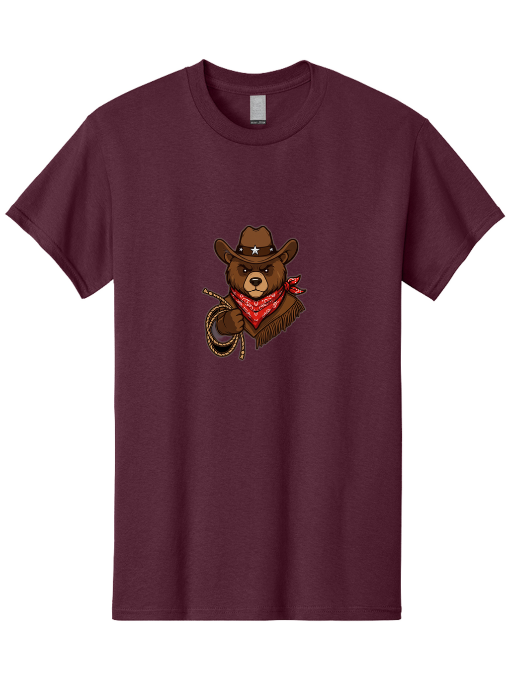 Cowboy-Bear Men'S Graphic Tee, 100% Cotton, Comfortable Casual Summer Wear, Machine Washable, Vintage Camera, Old Camera, Antique Camera, Black Camera, Classic Photography, Photography Equipment, Nostalgic Device, Film Camera, Camera Art Bae986