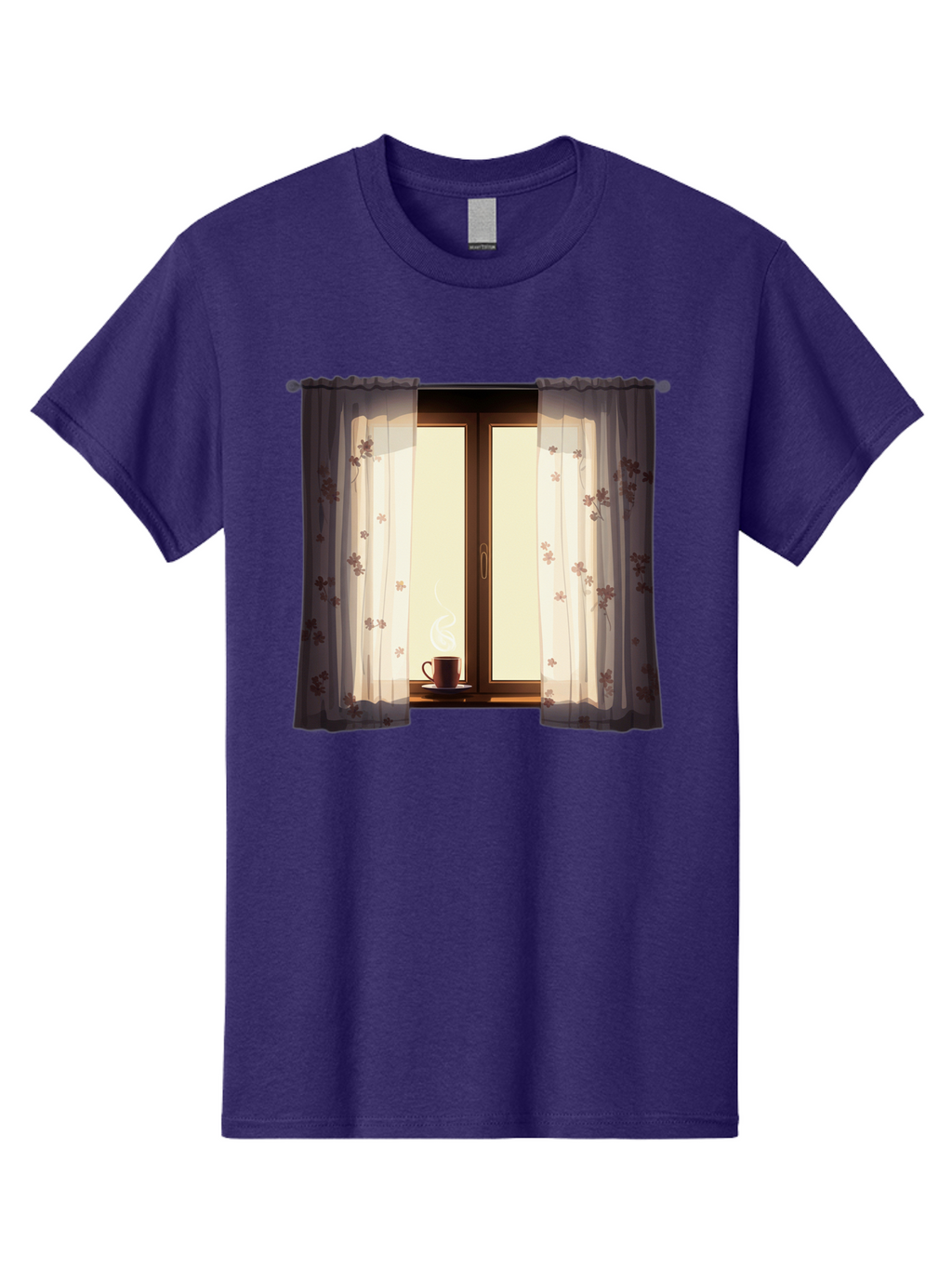 Curtains-Coffee-Cup Men'S Graphic Tee, 100% Cotton, Comfortable Casual Summer Wear, Machine Washable, Vintage Camera, Old Camera, Antique Camera, Black Camera, Classic Photography, Photography Equipment, Nostalgic Device, Film Camera, Bae999