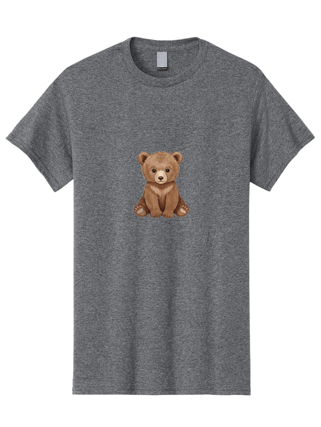 Cute-Brown-Bear Men'S Graphic Tee, 100% Cotton, Comfortable Casual Summer Wear, Machine Washable, Vintage Camera, Old Camera, Antique Camera, Black Camera, Classic Photography, Photography Equipment, Nostalgic Device, Film Camera, Camera Art Baf000