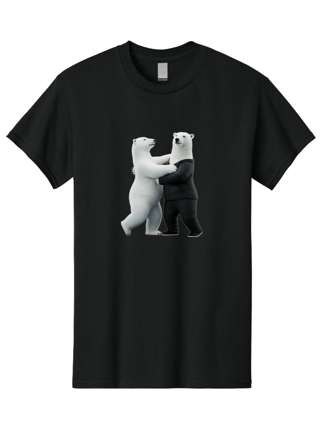 Dancing-Polar-Bears-1 Men'S Graphic Tee, 100% Cotton, Comfortable Casual Summer Wear, Machine Washable, Vintage Camera, Old Camera, Antique Camera, Black Camera, Classic Photography, Photography Equipment, Nostalgic Device, Film Camera, Baf018