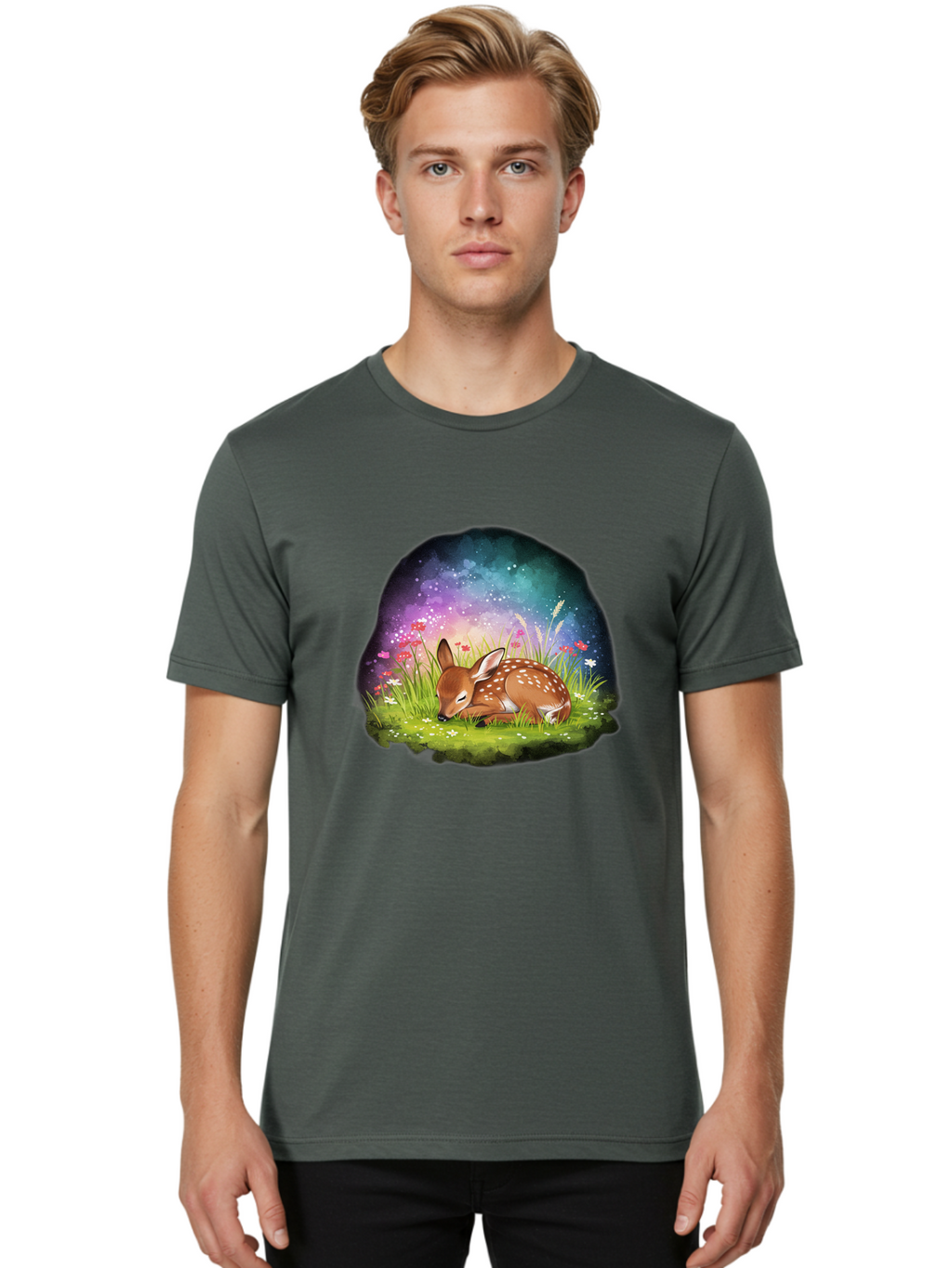 Deer-In-Flowers Men'S Graphic Tee, 100% Cotton, Comfortable Casual Summer Wear, Machine Washable, Vintage Camera, Old Camera, Antique Camera, Black Camera, Classic Photography, Photography Equipment, Nostalgic Device, Film Camera, Camera Art Baf024