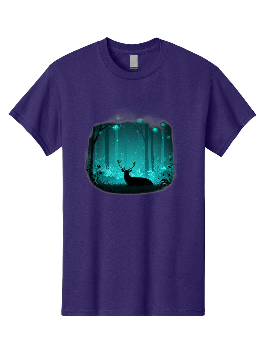 Deer-In-Forest Men'S Graphic Tee, 100% Cotton, Comfortable Casual Summer Wear, Machine Washable, Vintage Camera, Old Camera, Antique Camera, Black Camera, Classic Photography, Photography Equipment, Nostalgic Device, Film Camera, Camera Art Baf026