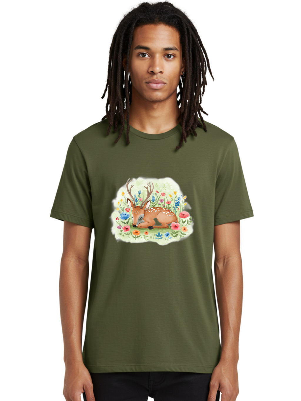 Deer-In-Wildflowers Men'S Graphic Tee, 100% Cotton, Comfortable Casual Summer Wear, Machine Washable, Vintage Camera, Old Camera, Antique Camera, Black Camera, Classic Photography, Photography Equipment, Nostalgic Device, Film Camera, Baf027