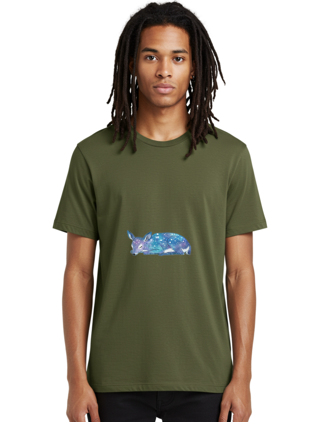 Deer-Sleeping Men'S Graphic Tee, 100% Cotton, Comfortable Casual Summer Wear, Machine Washable, Vintage Camera, Old Camera, Antique Camera, Black Camera, Classic Photography, Photography Equipment, Nostalgic Device, Film Camera, Camera Art Baf029