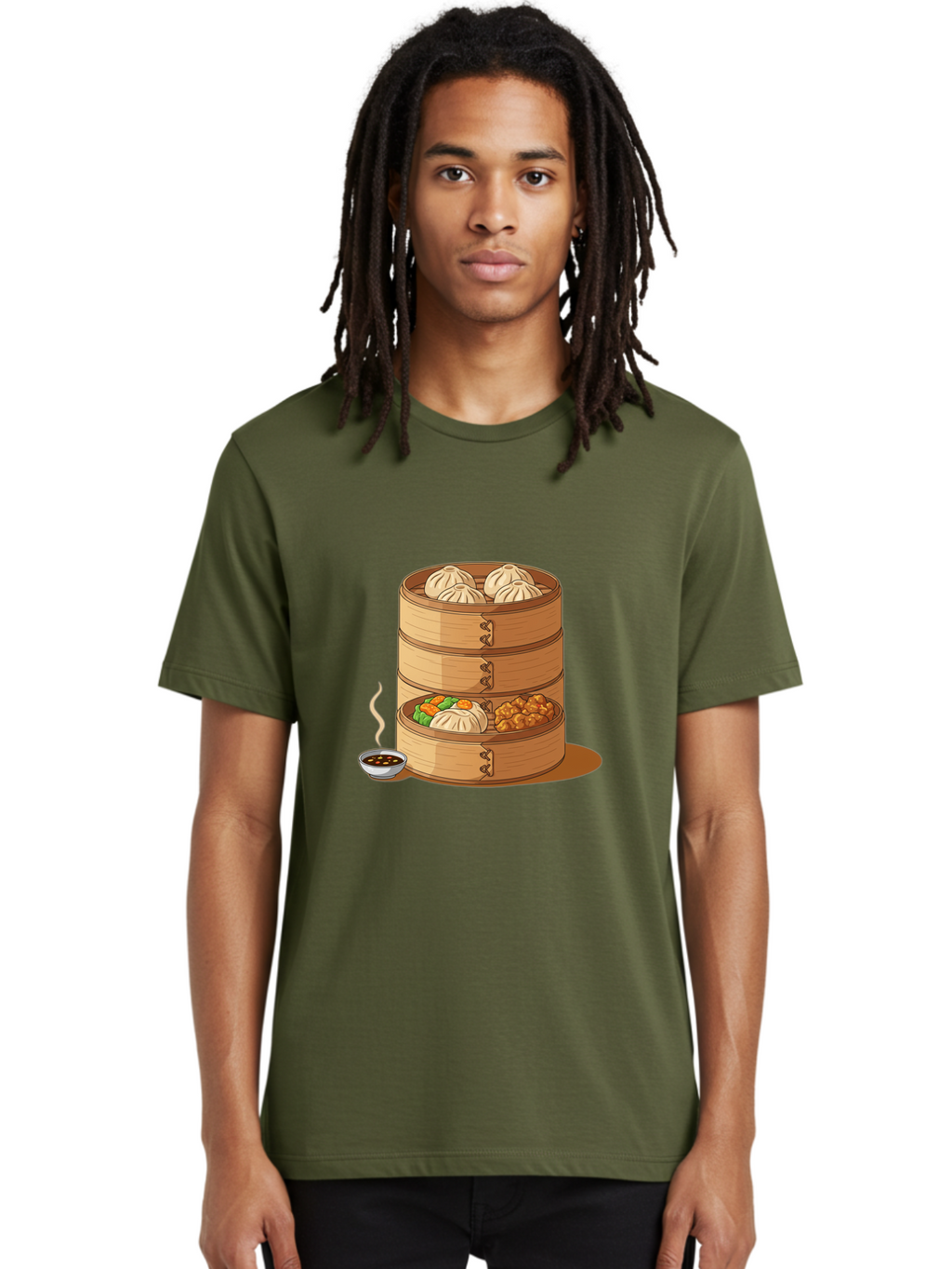 Dim-Sum-Steamer Men'S Graphic Tee, 100% Cotton, Comfortable Casual Summer Wear, Machine Washable, Vintage Camera, Old Camera, Antique Camera, Black Camera, Classic Photography, Photography Equipment, Nostalgic Device, Film Camera, Camera Art Baf033