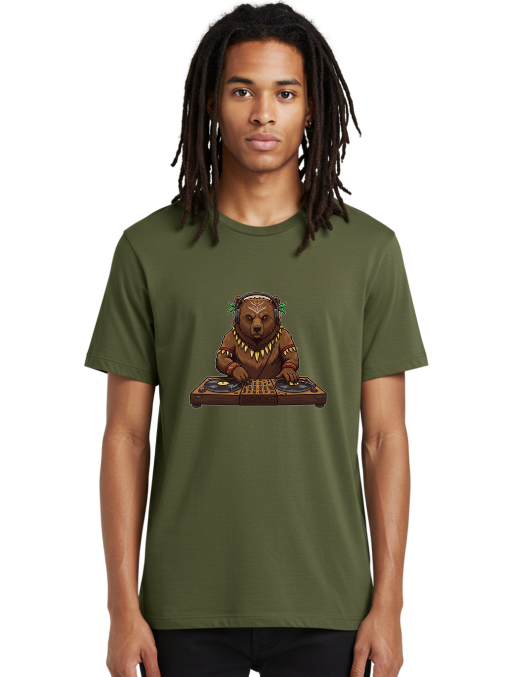 Dj-Bear-7 Men'S Graphic Tee, 100% Cotton, Comfortable Casual Summer Wear, Machine Washable, Vintage Camera, Old Camera, Antique Camera, Black Camera, Classic Photography, Photography Equipment, Nostalgic Device, Film Camera, Camera Art Baf042