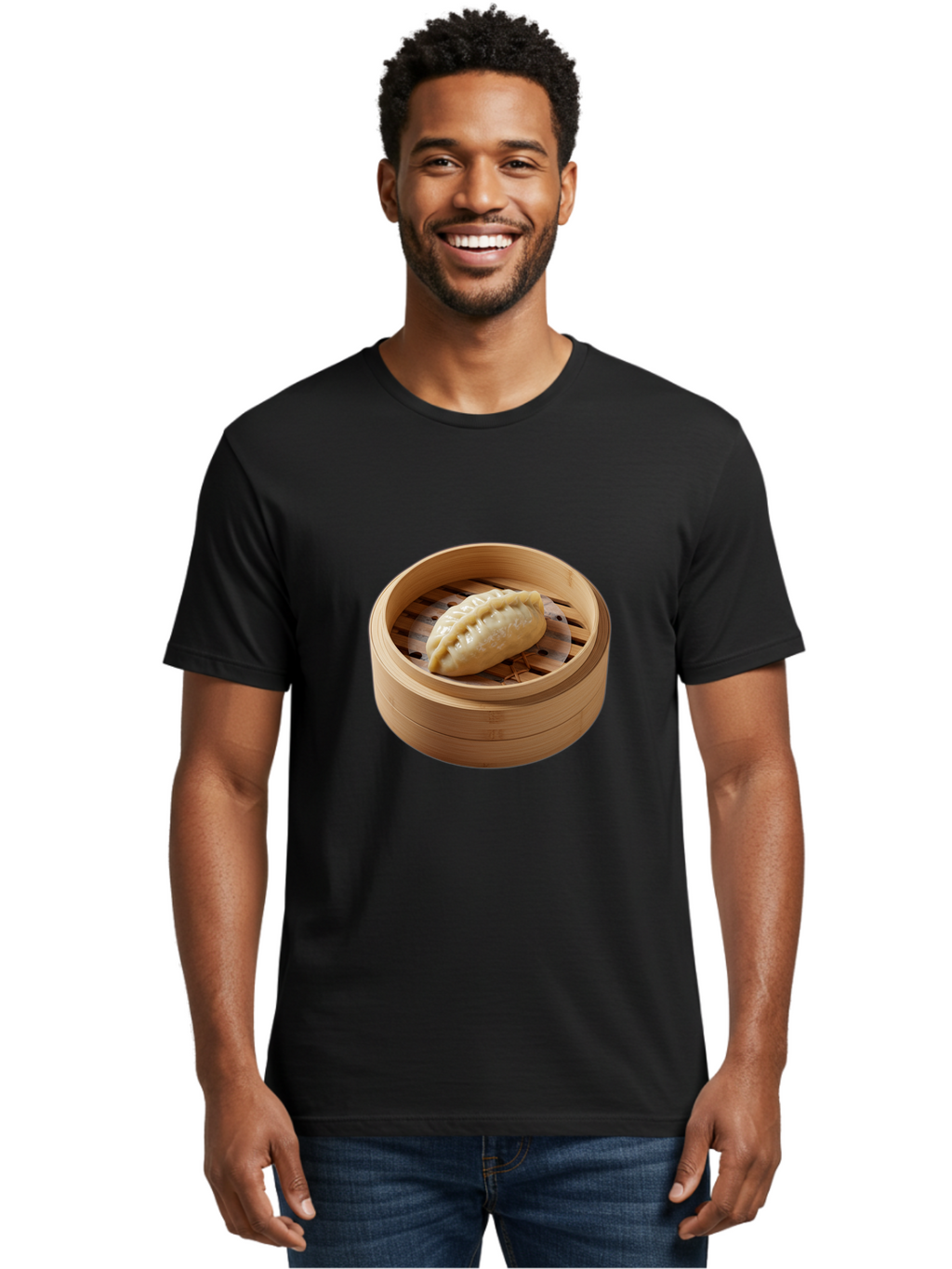 Dumpling-1 Men'S Graphic Tee, 100% Cotton, Comfortable Casual Summer Wear, Machine Washable, Vintage Camera, Old Camera, Antique Camera, Black Camera, Classic Photography, Photography Equipment, Nostalgic Device, Film Camera, Camera Art Baf046