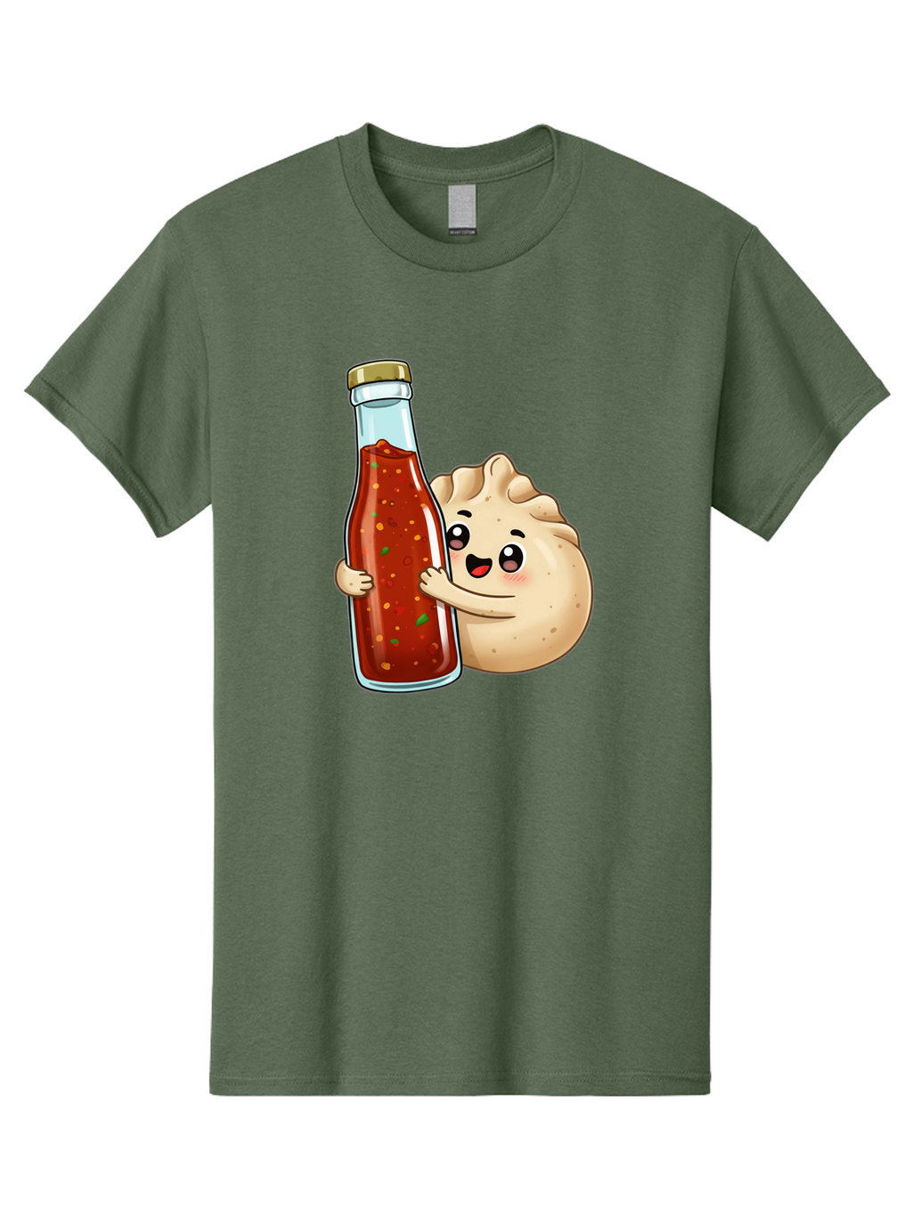 Dumpling-Hot-Sauce-Bottle Men'S Graphic Tee, 100% Cotton, Comfortable Casual Summer Wear, Machine Washable, Vintage Camera, Old Camera, Antique Camera, Black Camera, Classic Photography, Photography Equipment, Nostalgic Device, Film Camera, Baf048