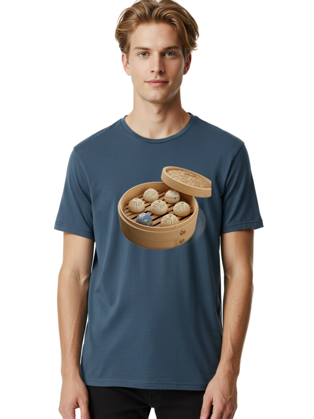 Dumplings-1 Men'S Graphic Tee, 100% Cotton, Comfortable Casual Summer Wear, Machine Washable, Vintage Camera, Old Camera, Antique Camera, Black Camera, Classic Photography, Photography Equipment, Nostalgic Device, Film Camera, Camera Art Baf051