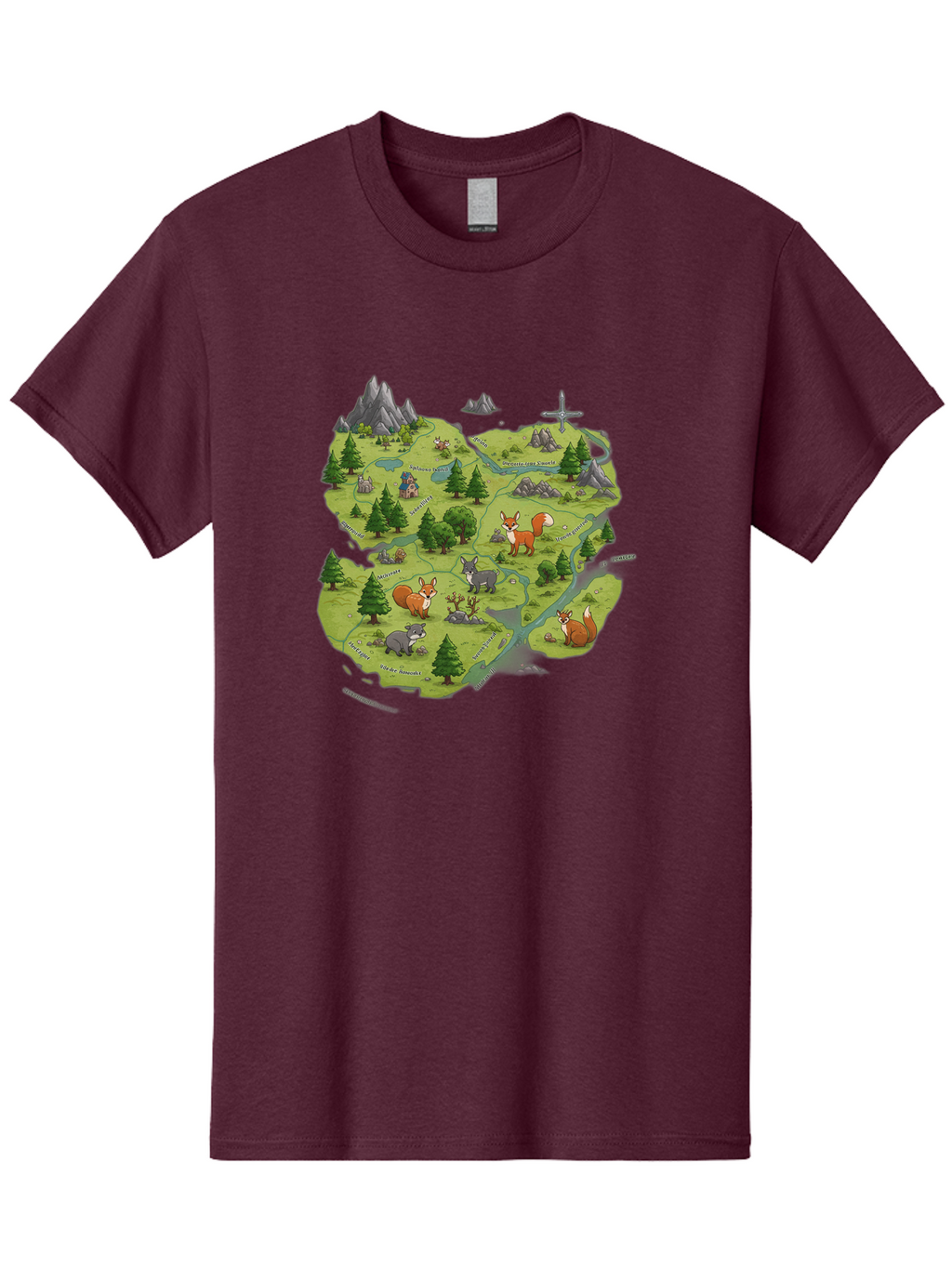 Fantasy-Forest Men'S Graphic Tee, 100% Cotton, Comfortable Casual Summer Wear, Machine Washable, Vintage Camera, Old Camera, Antique Camera, Black Camera, Classic Photography, Photography Equipment, Nostalgic Device, Film Camera, Camera Art Baf058