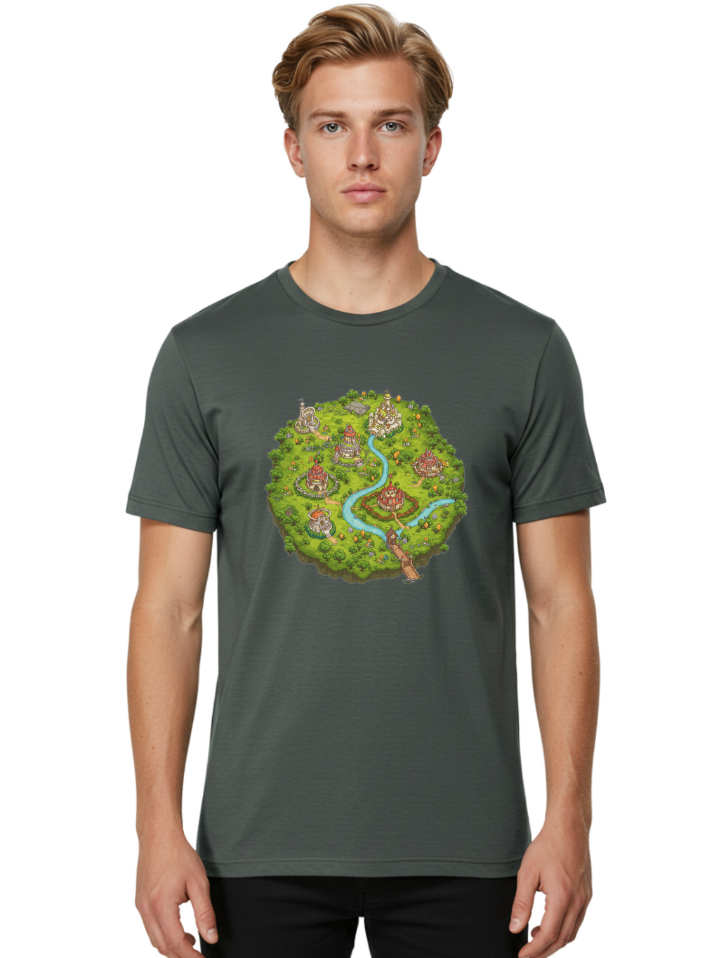 Fantasy-Island-1 Men'S Graphic Tee, 100% Cotton, Comfortable Casual Summer Wear, Machine Washable, Vintage Camera, Old Camera, Antique Camera, Black Camera, Classic Photography, Photography Equipment, Nostalgic Device, Film Camera, Camera Art Baf059