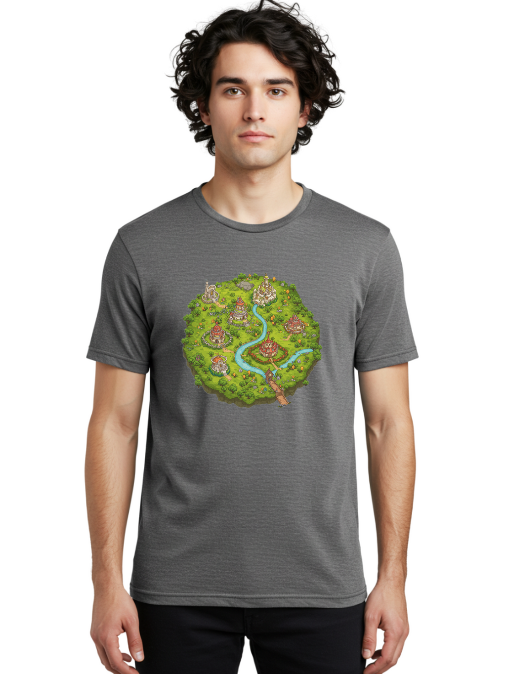 Fantasy-Island-1 Men'S Graphic Tee, 100% Cotton, Comfortable Casual Summer Wear, Machine Washable, Vintage Camera, Old Camera, Antique Camera, Black Camera, Classic Photography, Photography Equipment, Nostalgic Device, Film Camera, Camera Art Baf059