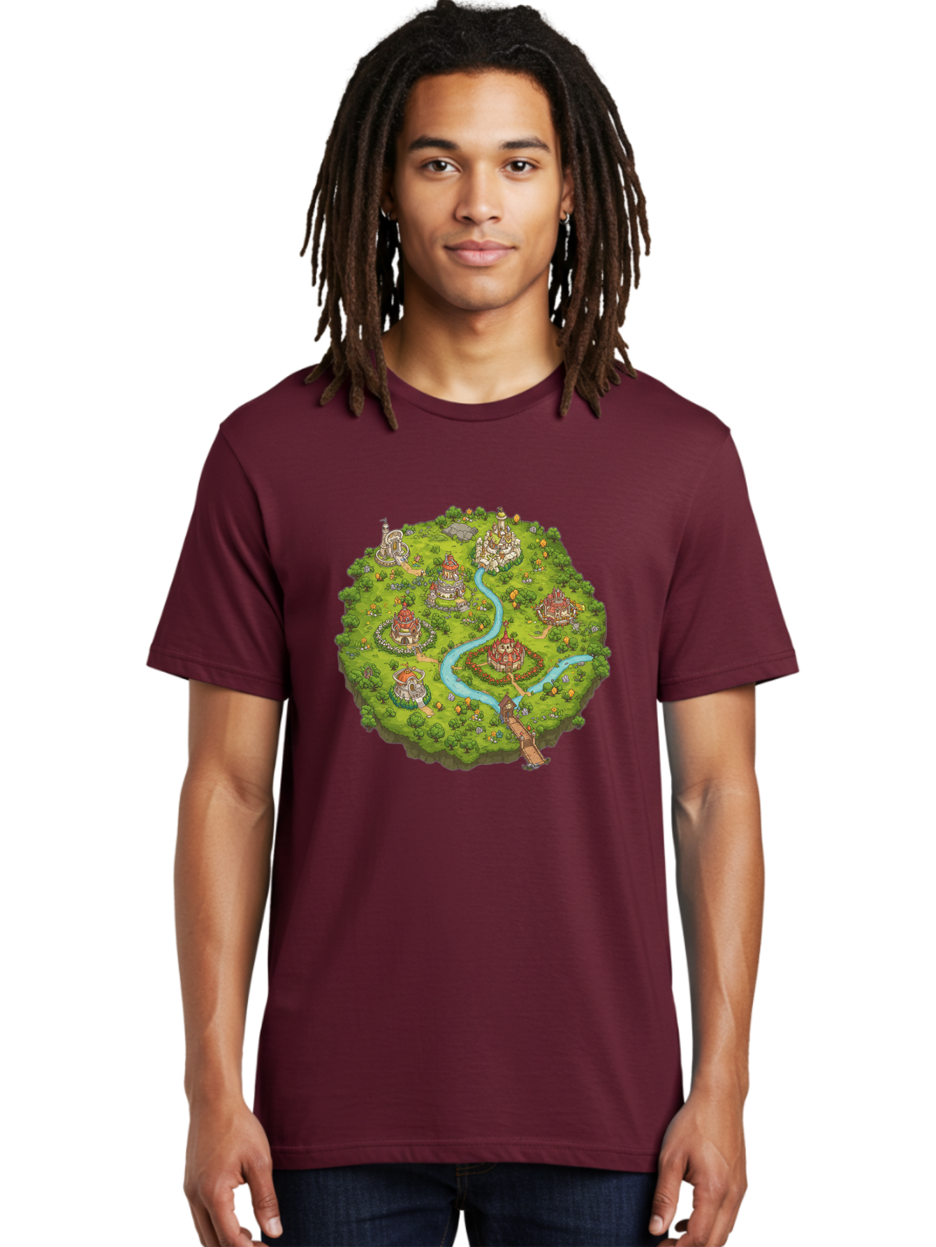Fantasy-Island-1 Men'S Graphic Tee, 100% Cotton, Comfortable Casual Summer Wear, Machine Washable, Vintage Camera, Old Camera, Antique Camera, Black Camera, Classic Photography, Photography Equipment, Nostalgic Device, Film Camera, Camera Art Baf059