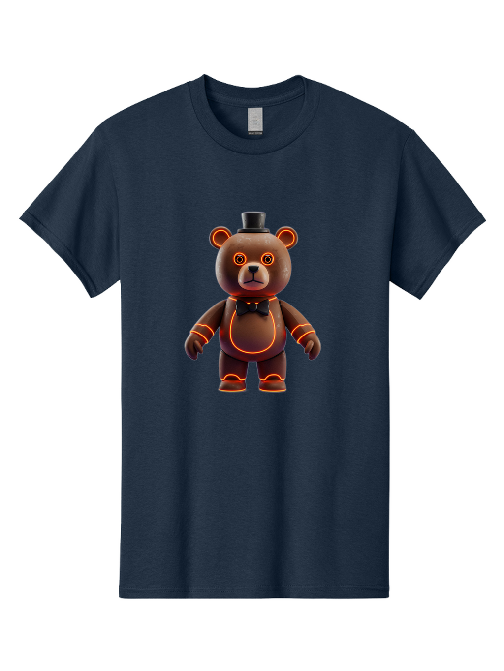 Five-Nights-At-Freddy-S-Bear-1 Men'S Graphic Tee, 100% Cotton, Comfortable Casual Summer Wear, Machine Washable, Vintage Camera, Old Camera, Antique Camera, Black Camera, Classic Photography, Photography Equipment, Nostalgic Device, Baf065