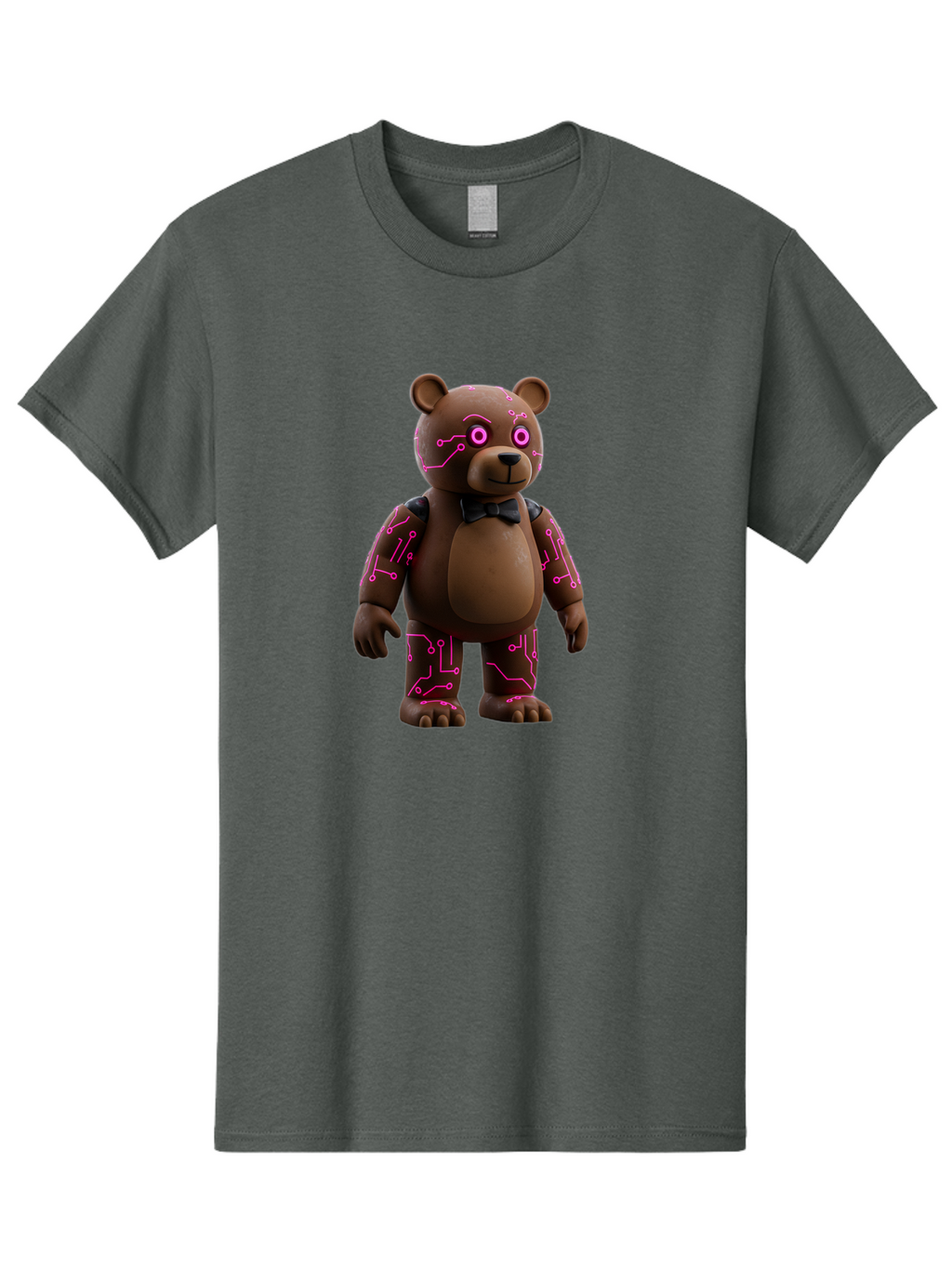 Five-Nights-At-Freddy-S-Bear Men'S Graphic Tee, 100% Cotton, Comfortable Casual Summer Wear, Machine Washable, Vintage Camera, Old Camera, Antique Camera, Black Camera, Classic Photography, Photography Equipment, Nostalgic Device, Film Camera, Baf066
