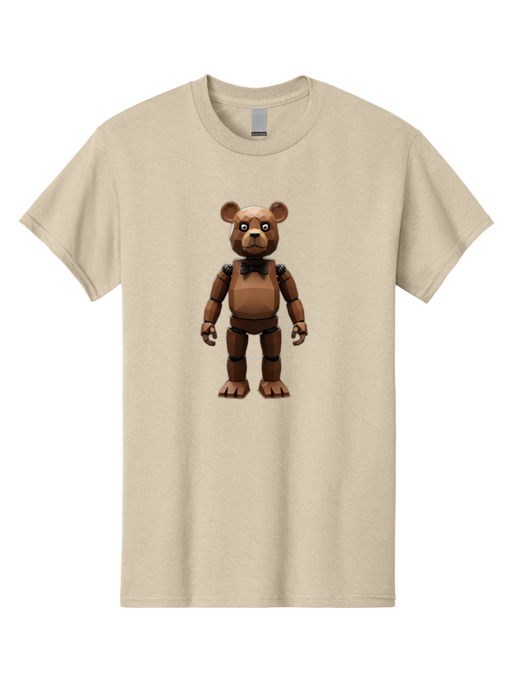 Five-Nights-At-Freddy-S-Freddy-Fazbear-1 Men'S Graphic Tee, 100% Cotton, Comfortable Casual Summer Wear, Machine Washable, Vintage Camera, Old Camera, Antique Camera, Black Camera, Classic Photography, Photography Equipment, Nostalgic Device, Baf067