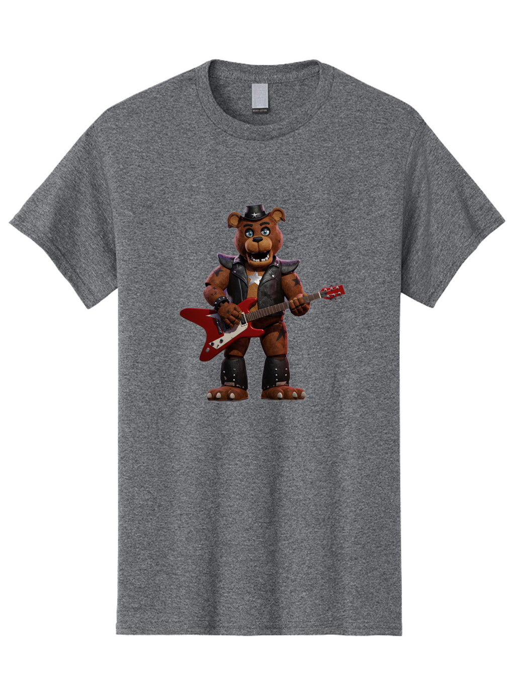 Five-Nights-At-Freddy-S-Freddy-Fazbear Men'S Graphic Tee, 100% Cotton, Comfortable Casual Summer Wear, Machine Washable, Vintage Camera, Old Camera, Antique Camera, Black Camera, Classic Photography, Photography Equipment, Nostalgic Device, Baf068