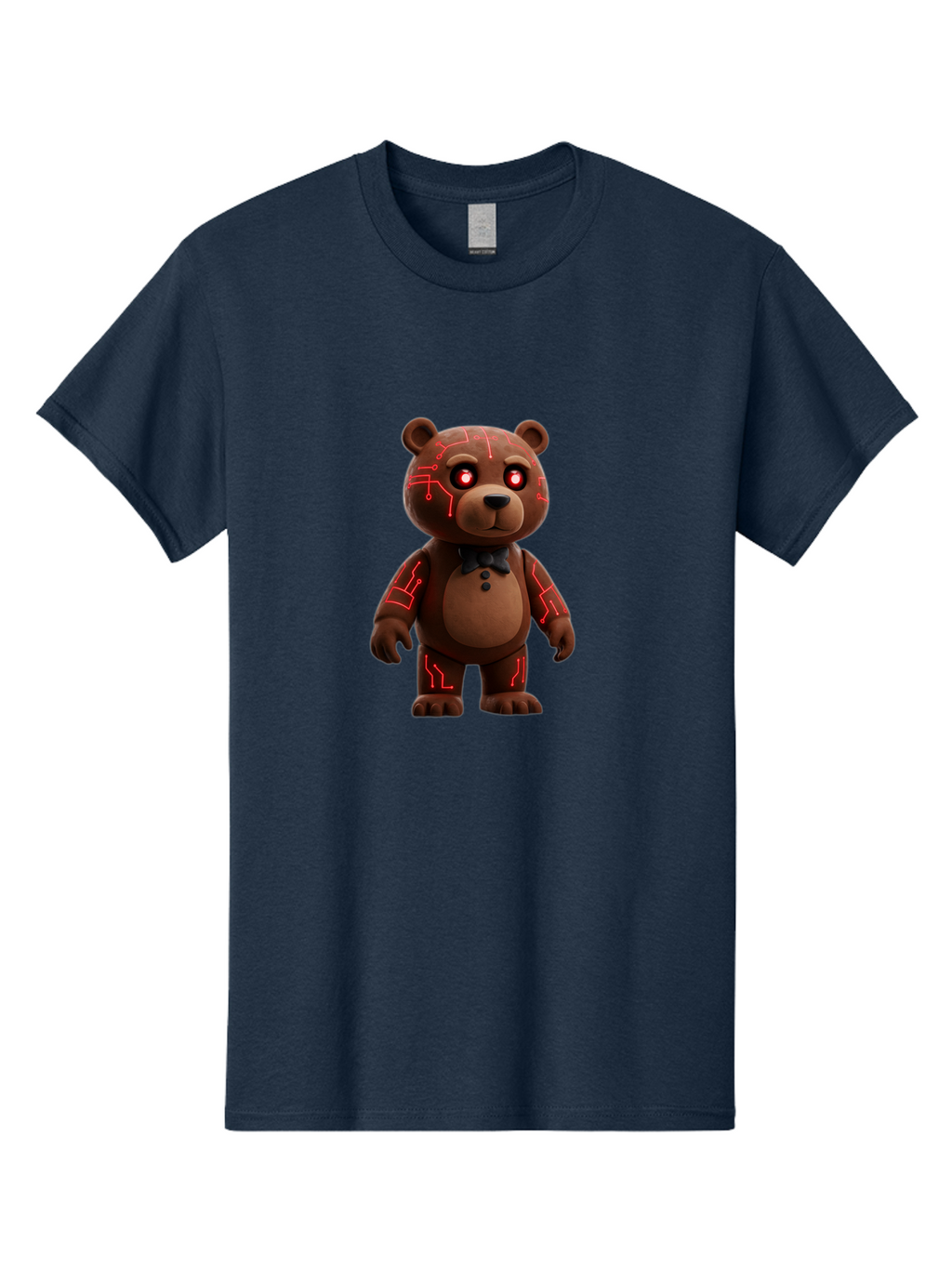 Five-Nights-At-Freddy-S-Teddy-Bear Men'S Graphic Tee, 100% Cotton, Comfortable Casual Summer Wear, Machine Washable, Vintage Camera, Old Camera, Antique Camera, Black Camera, Classic Photography, Photography Equipment, Nostalgic Device, Baf070