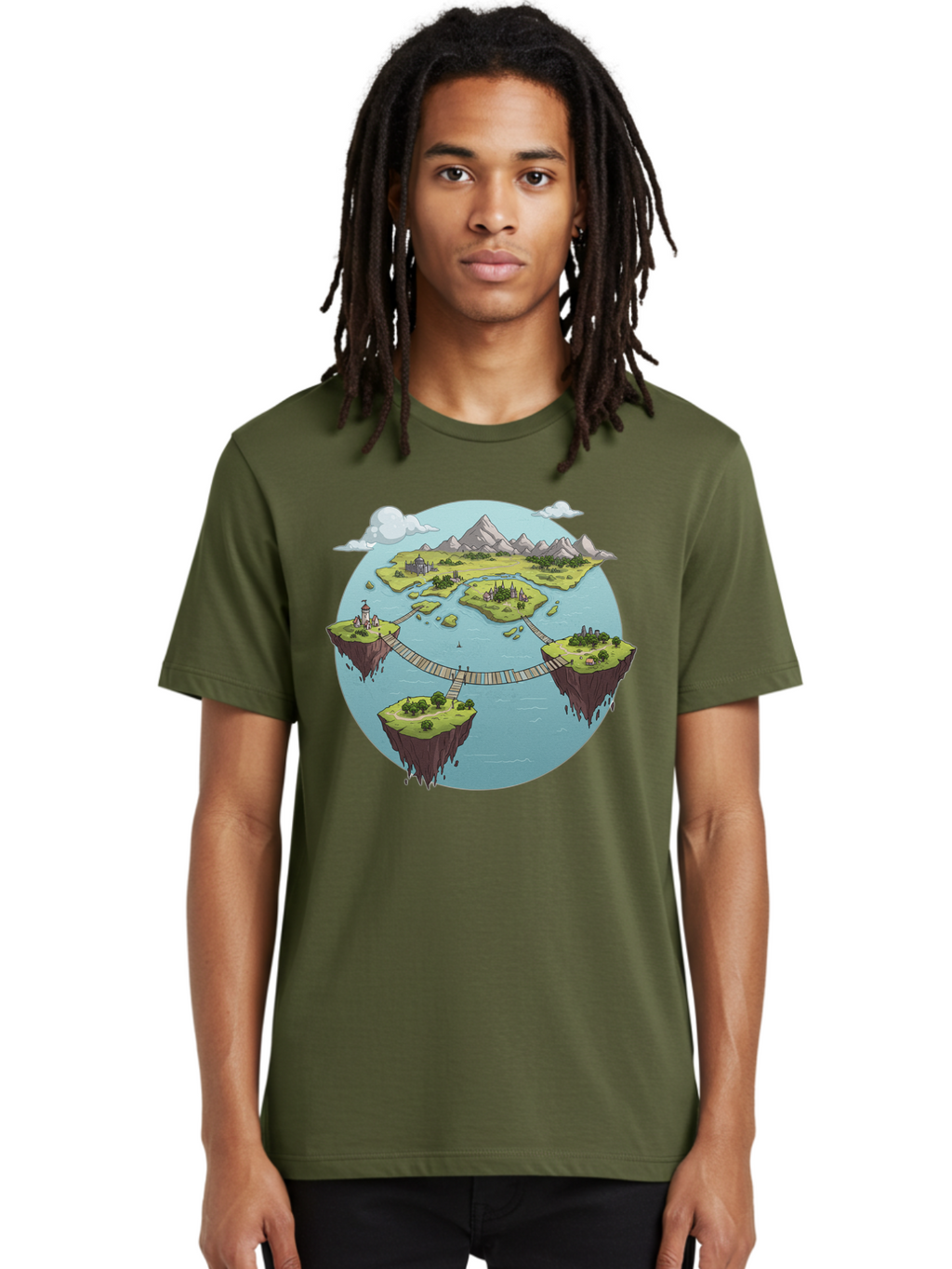Floating-Islands Men'S Graphic Tee, 100% Cotton, Comfortable Casual Summer Wear, Machine Washable, Vintage Camera, Old Camera, Antique Camera, Black Camera, Classic Photography, Photography Equipment, Nostalgic Device, Film Camera, Camera Art Baf075
