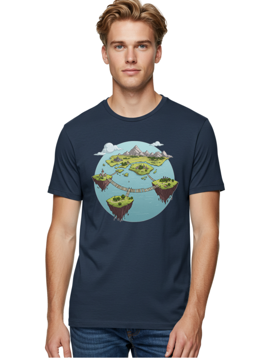 Floating-Islands Men'S Graphic Tee, 100% Cotton, Comfortable Casual Summer Wear, Machine Washable, Vintage Camera, Old Camera, Antique Camera, Black Camera, Classic Photography, Photography Equipment, Nostalgic Device, Film Camera, Camera Art Baf075