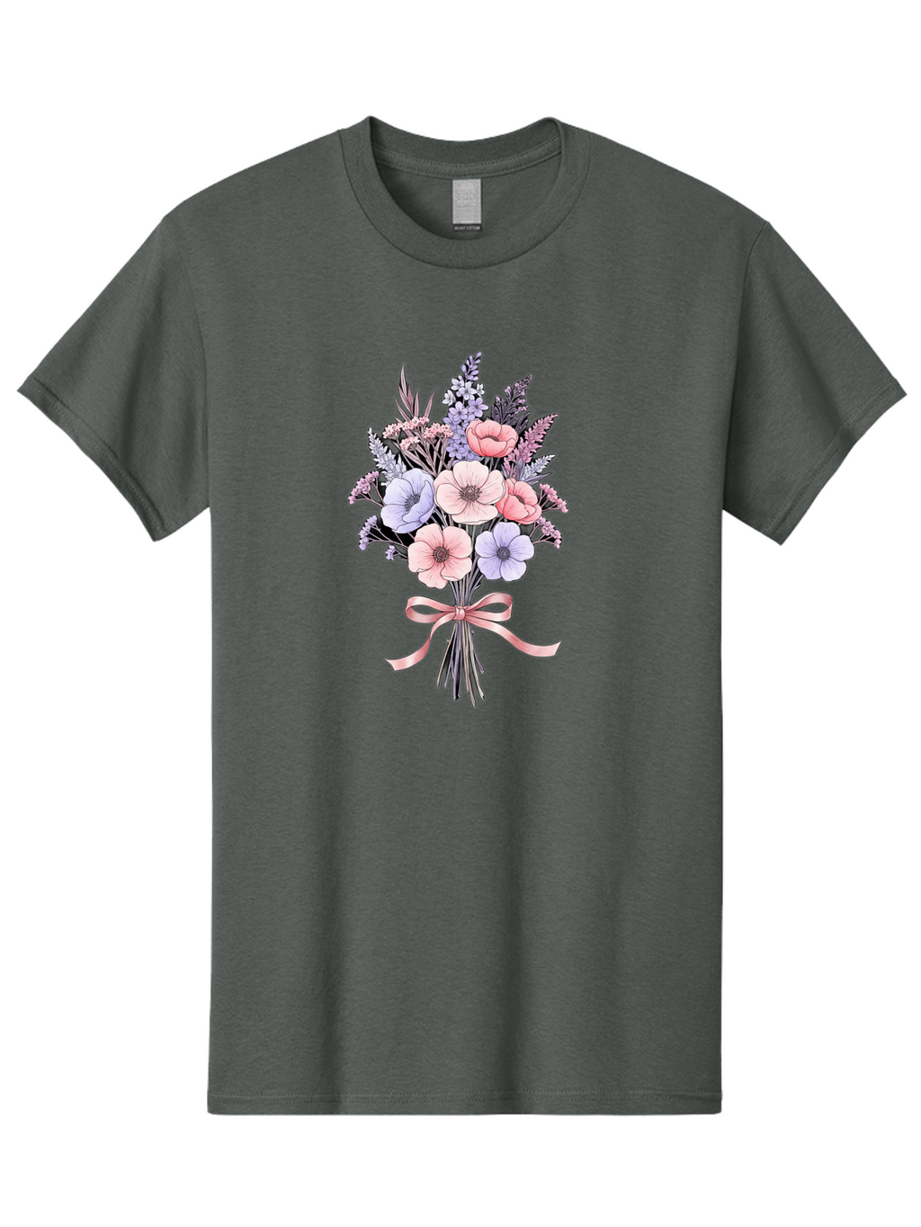 Floral-Bouquet-1 Men'S Graphic Tee, 100% Cotton, Comfortable Casual Summer Wear, Machine Washable, Vintage Camera, Old Camera, Antique Camera, Black Camera, Classic Photography, Photography Equipment, Nostalgic Device, Film Camera, Camera Art Baf076