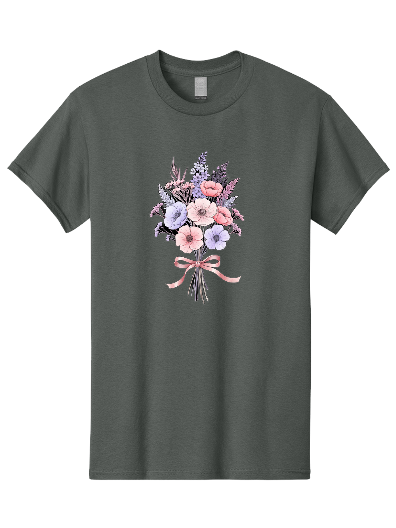 Floral-Bouquet-1 Men'S Graphic Tee, 100% Cotton, Comfortable Casual Summer Wear, Machine Washable, Vintage Camera, Old Camera, Antique Camera, Black Camera, Classic Photography, Photography Equipment, Nostalgic Device, Film Camera, Camera Art Baf076